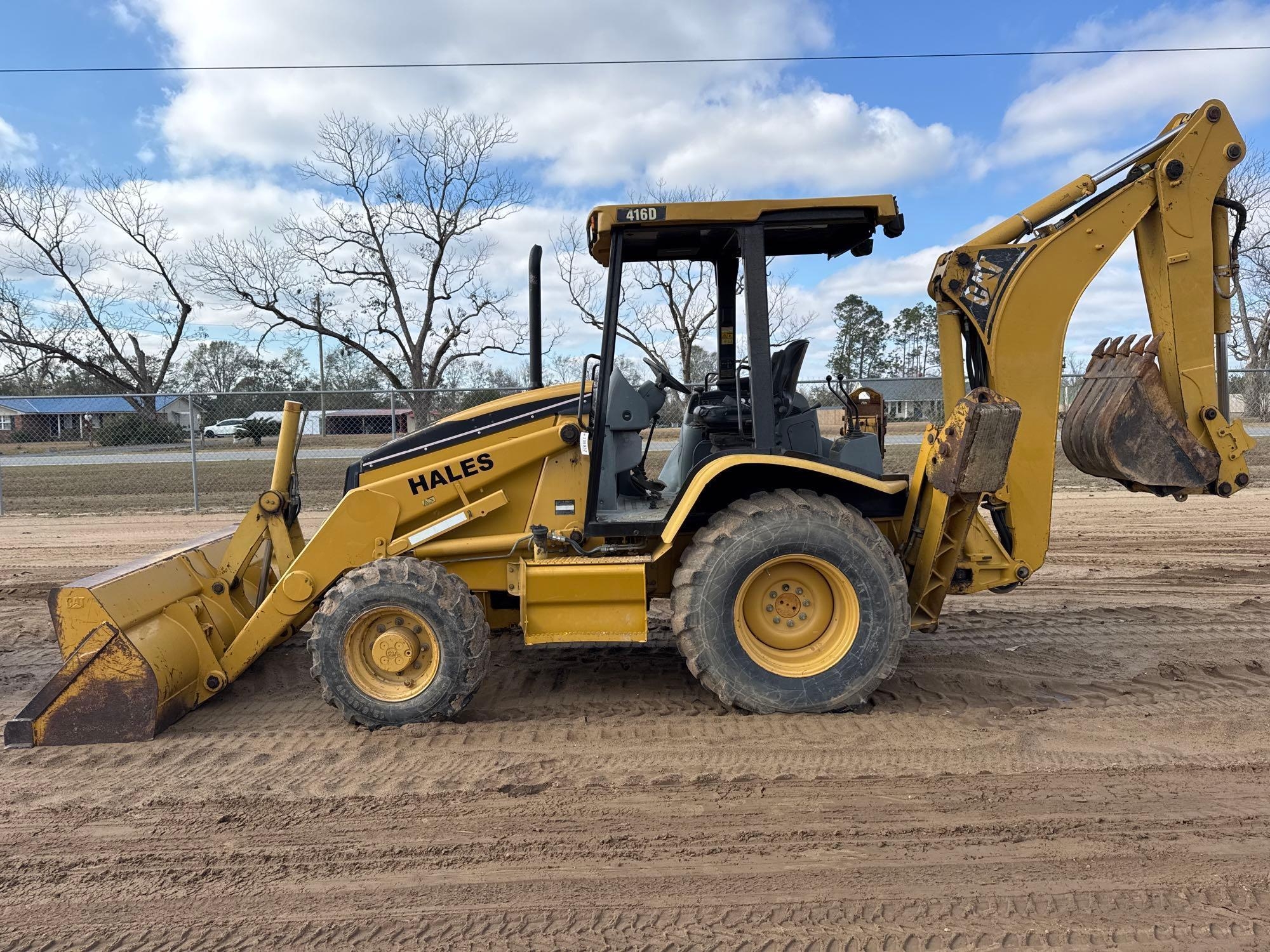 2004 CATERPILLAR 416D BACKHOE (A52709)