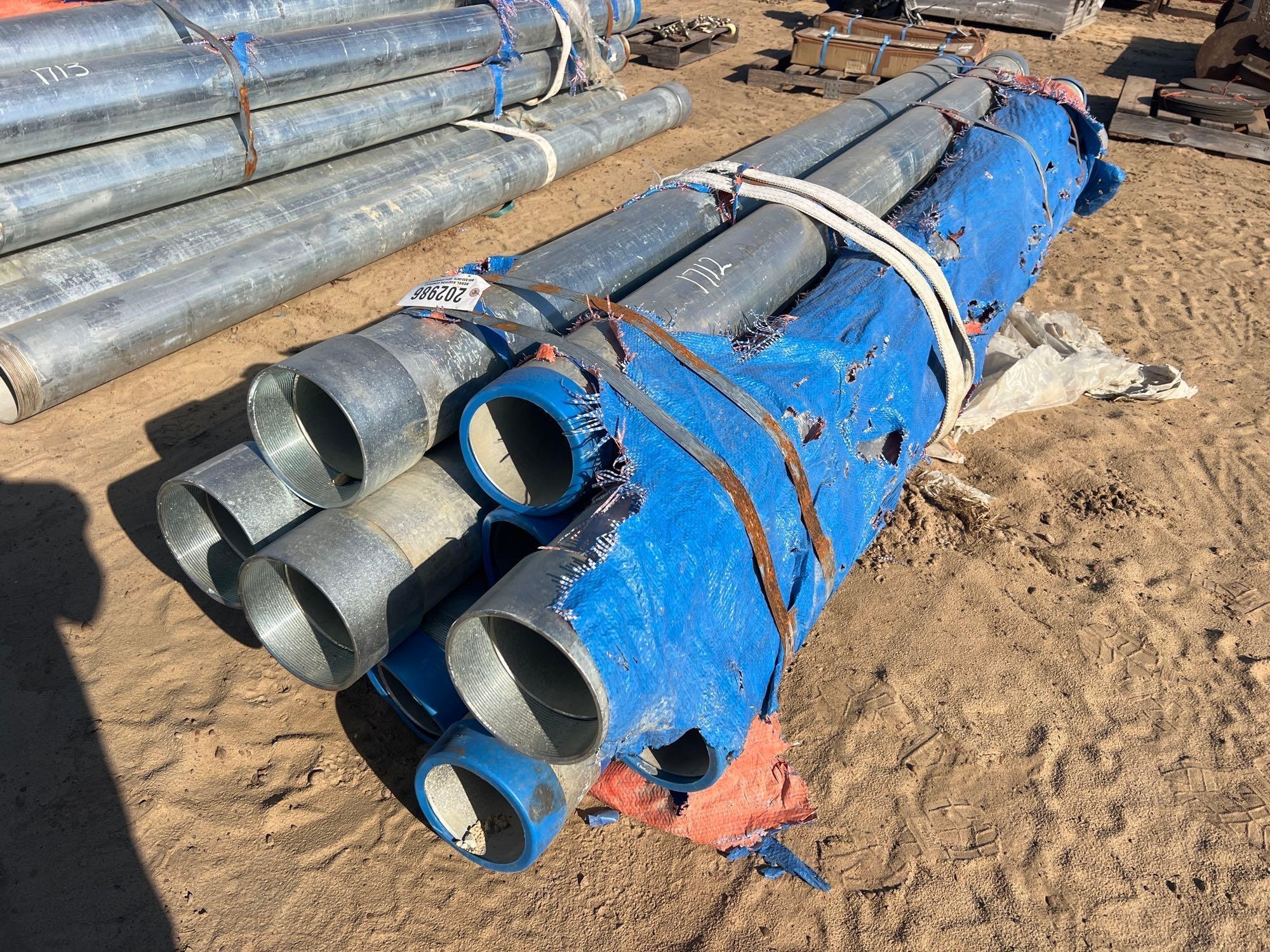 BUNDLE OF 8" GALVANIZED PIPE (A57192)