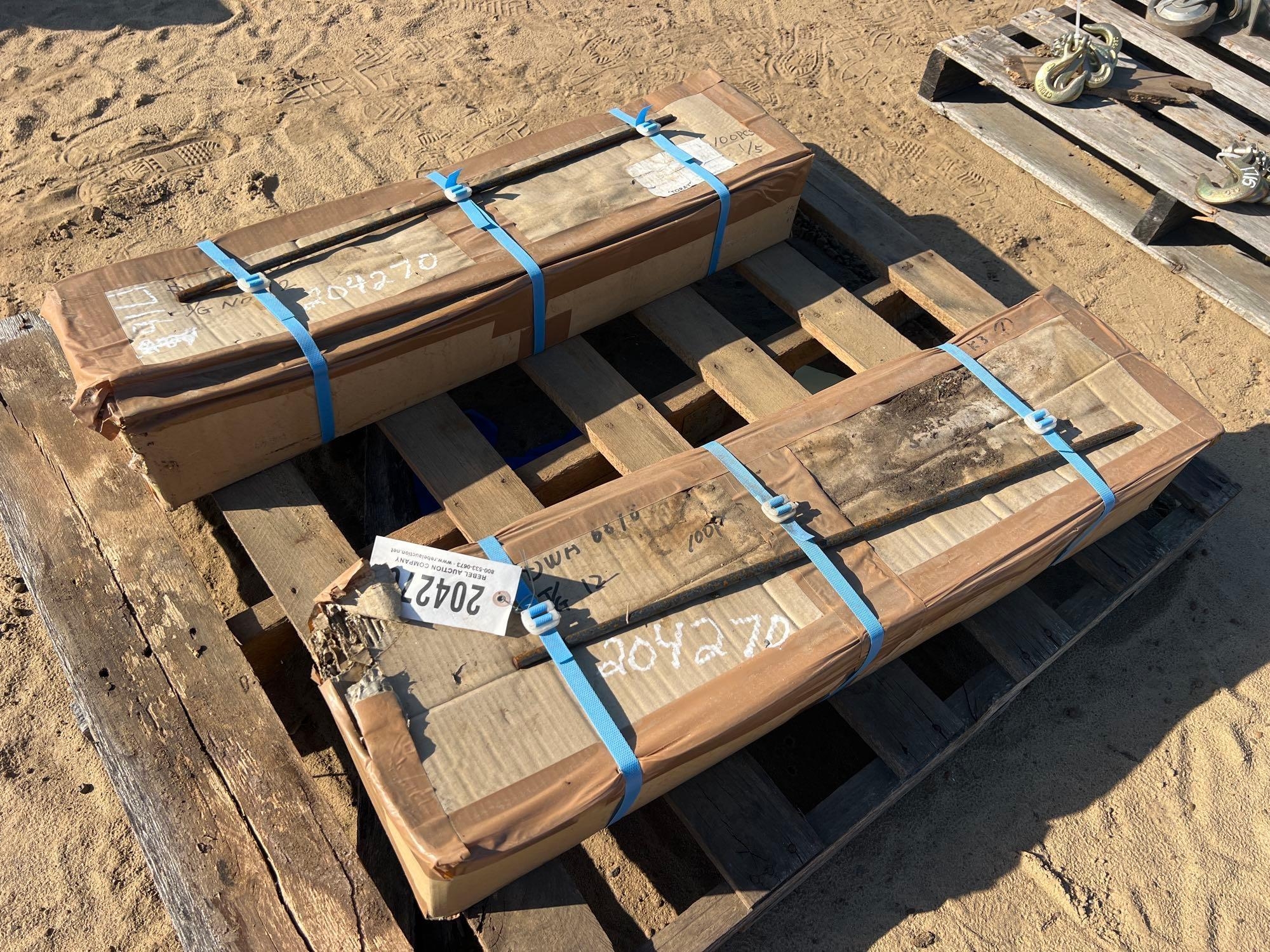 (2) BOXES OF (100) 3/8" X 27" SHAFTS (A57192)