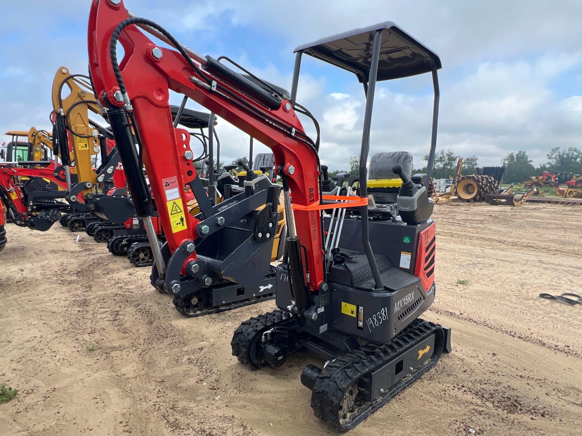 UNUSED AGT MX15RX EXCAVATOR (A51243)