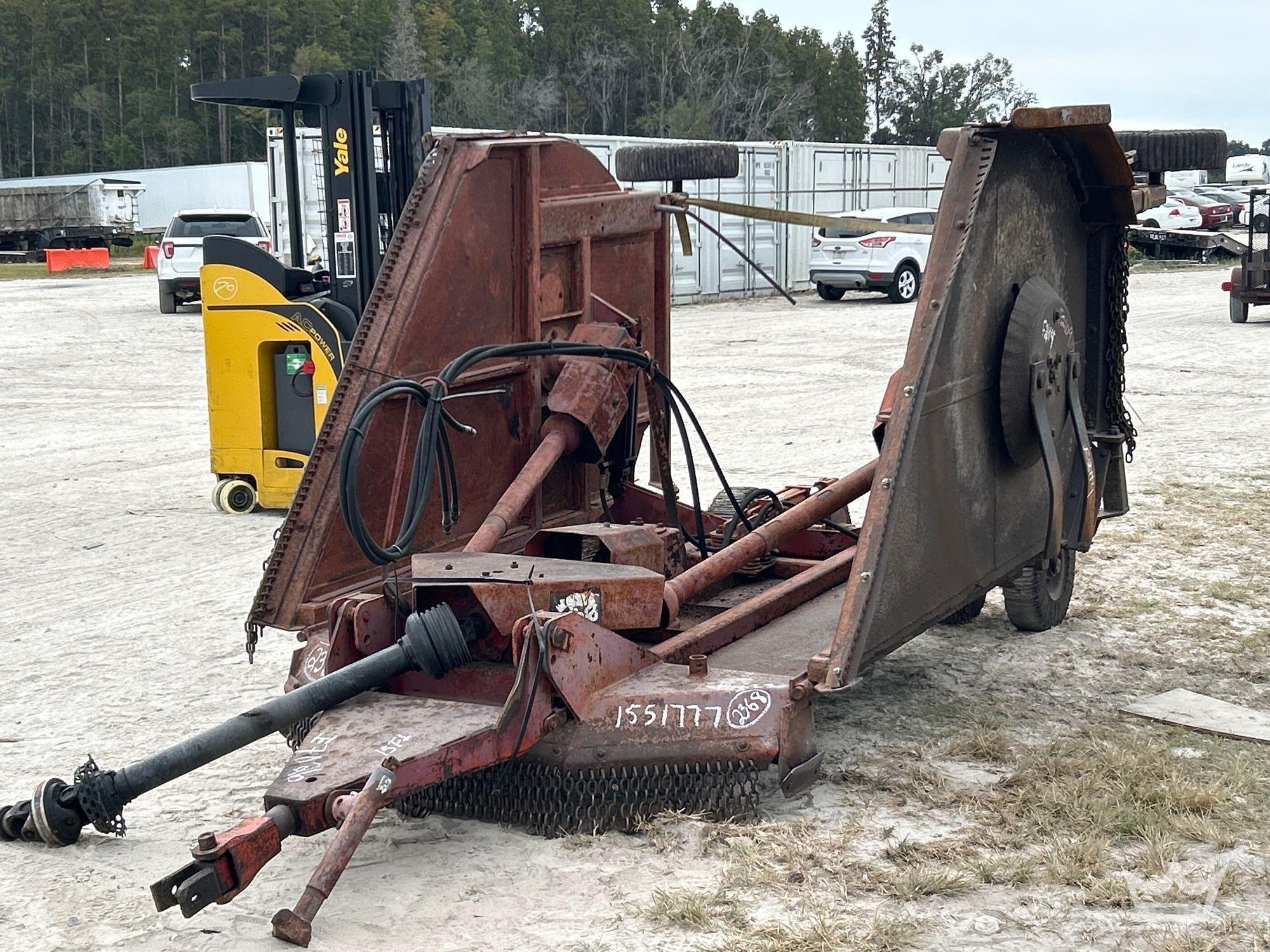 15ft Batwing Rotary Brush Cutter Tractor Attachment (A55851)