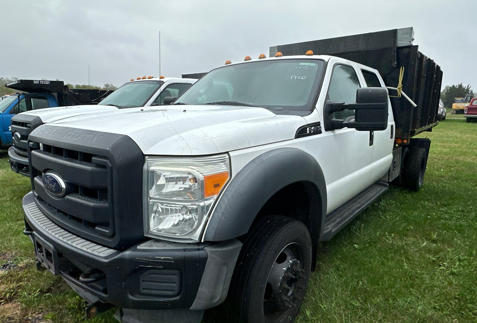 2015 Ford F450 Stake Body Dump (A47477)