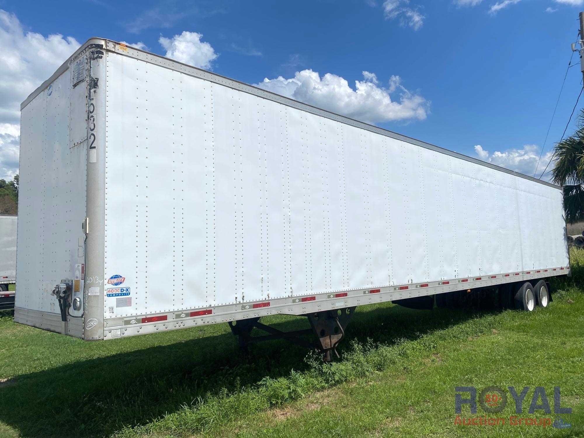 2014 Utility Trailer 4000DX 53ft. T/A Dry Van Trailer (A51692)