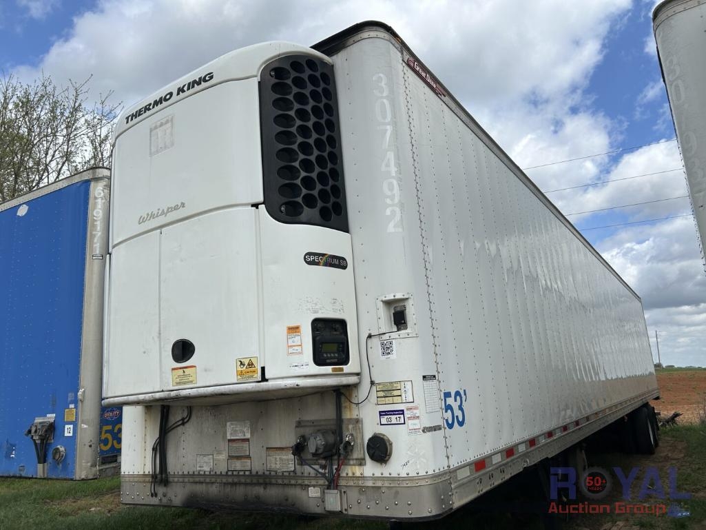 2016 Great Dane 53FT Refrigerated Van Reefer Trailer (A51692)