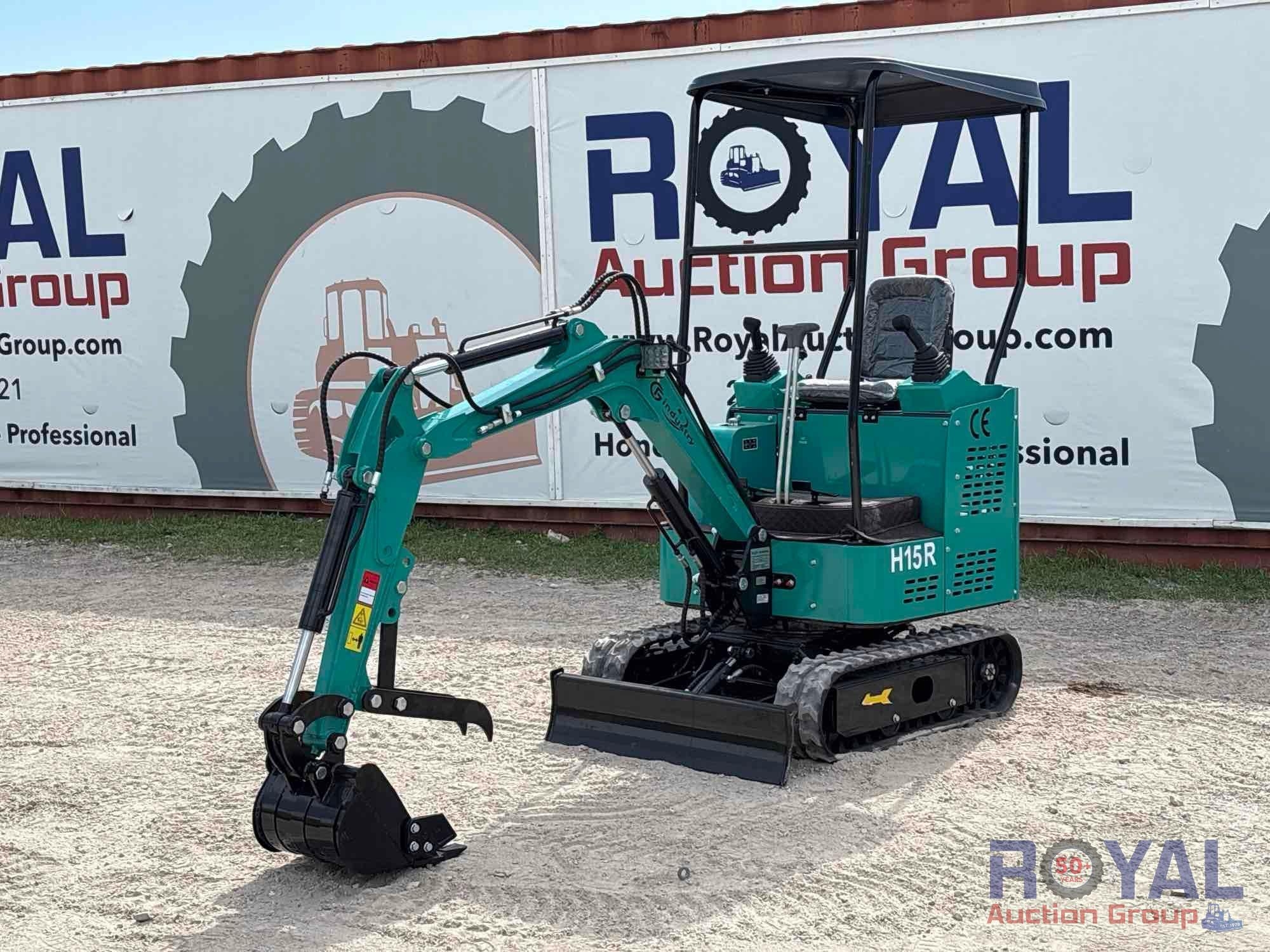 Unused 2025 CFG H15 Mini Excavator (A50322)