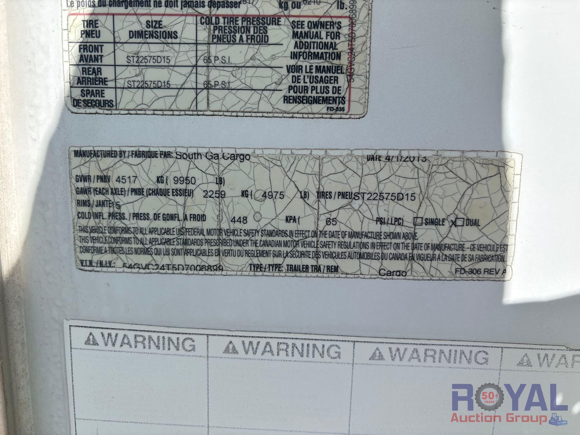 24FT Enclosed Trailer (A53424)