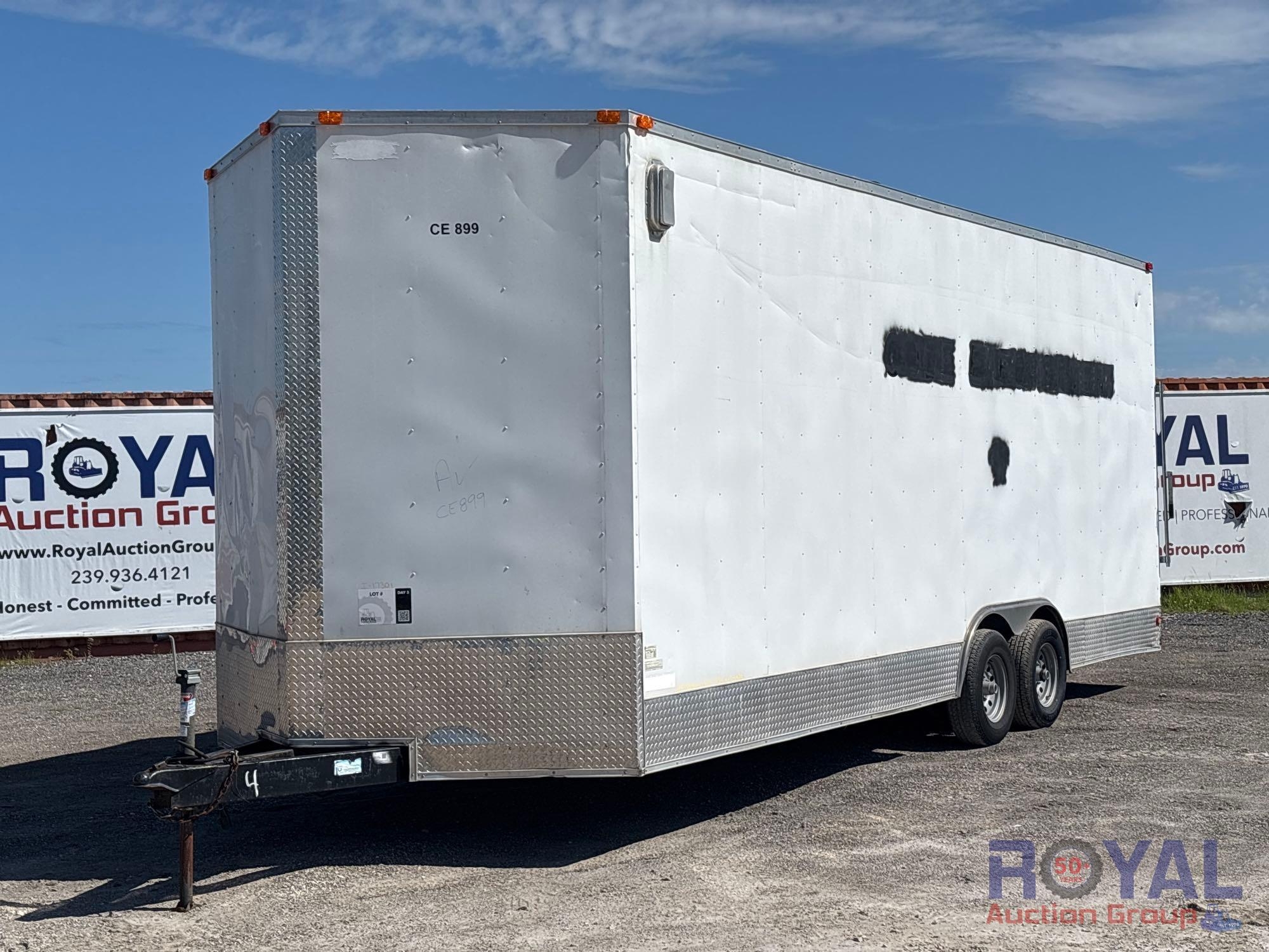 24ft T/A Enclosed Cargo Trailer (A55758)