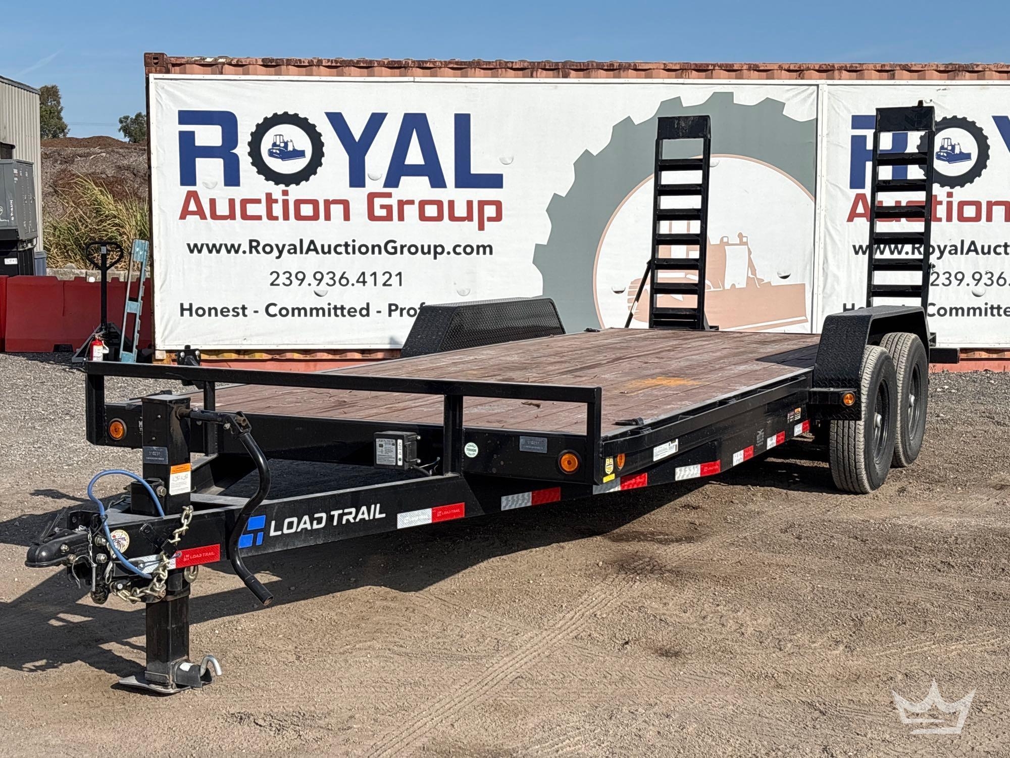 2024 Load Trailer 20ft T/A Flatbed Equipment Trailer (A56859)