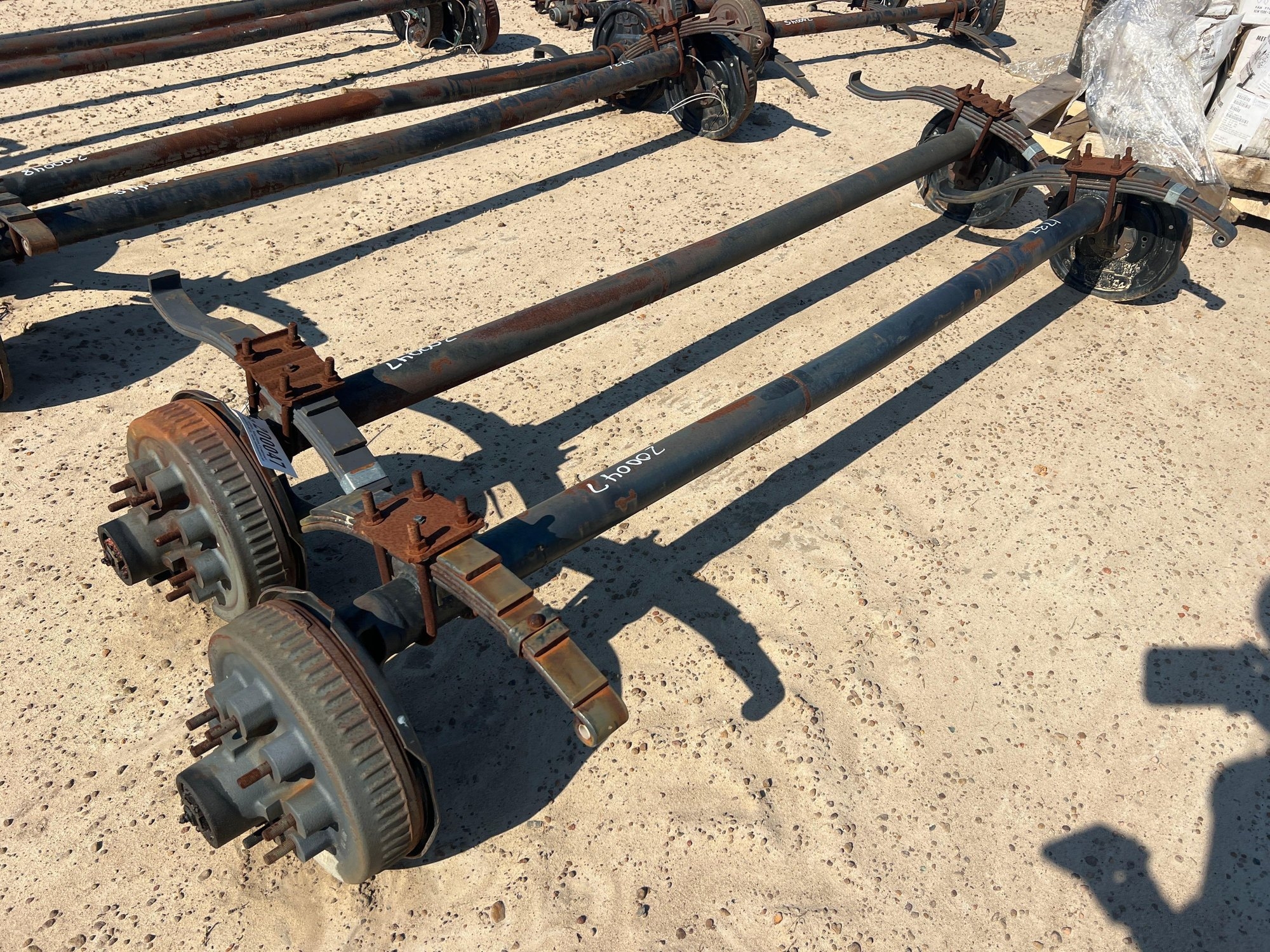 (2) UNUSED 7000# DROP AXLES W/ BRAKES (A51247)