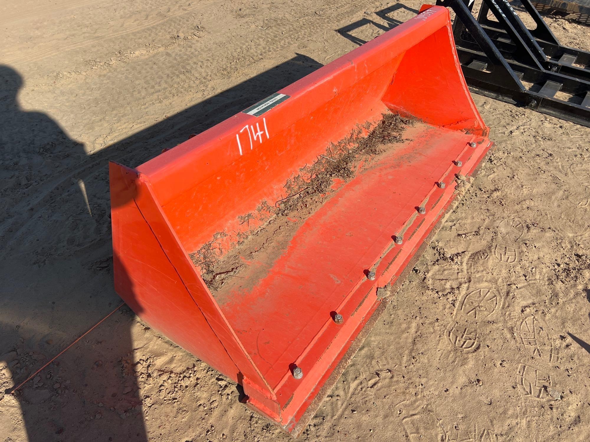 60" ORANGE PIN ON BUCKET (A57192)