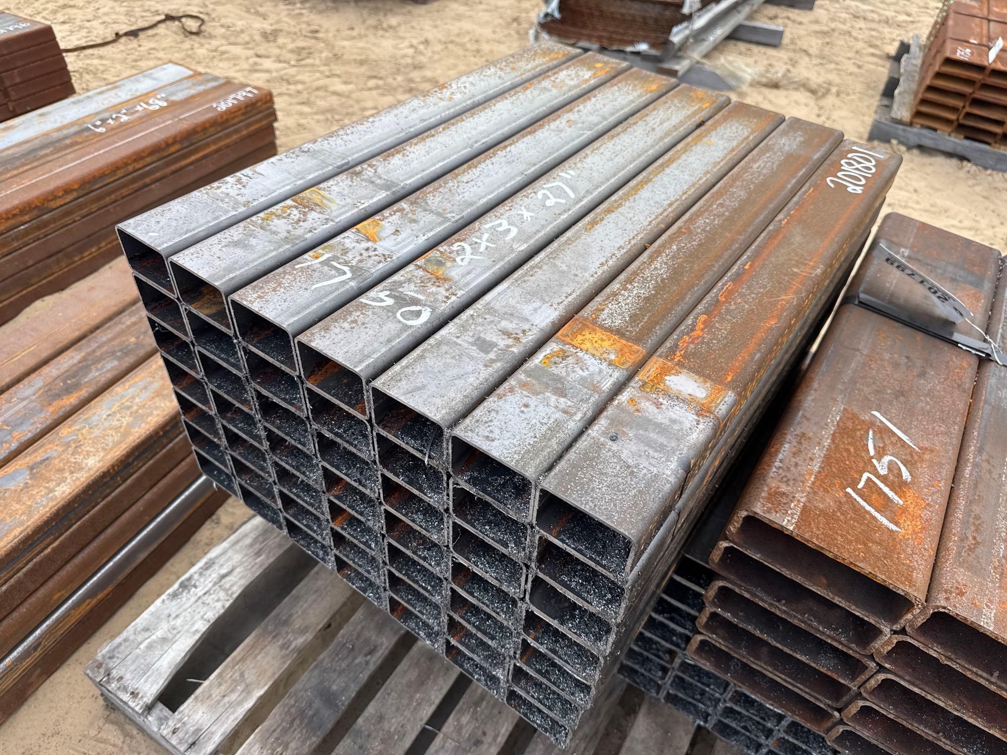 (49) 2" X 3" X 27" TUBING (A54756)