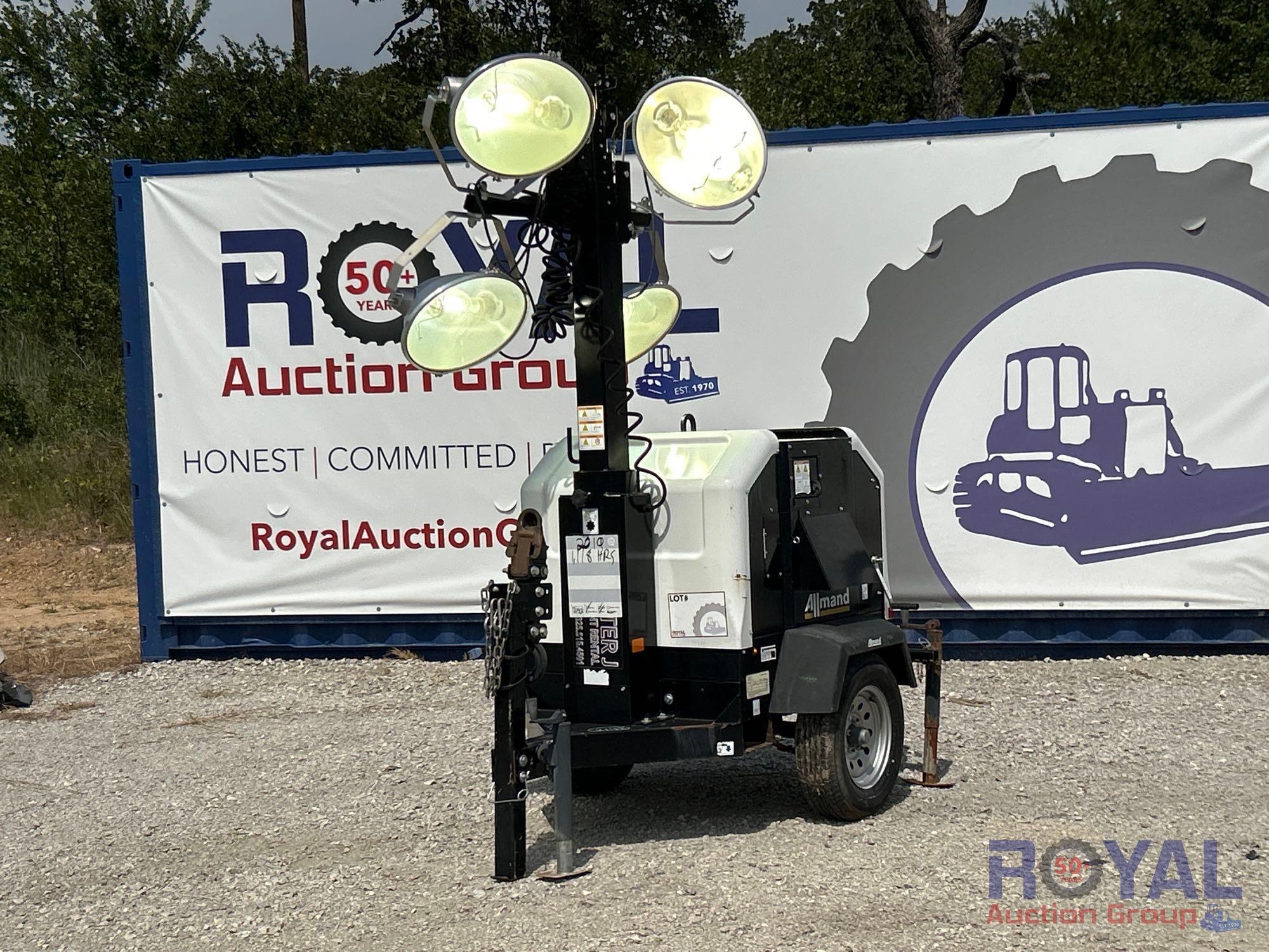 2019 Allmand Night-Lite V-Series S/A Towable Light Tower (A52377)
