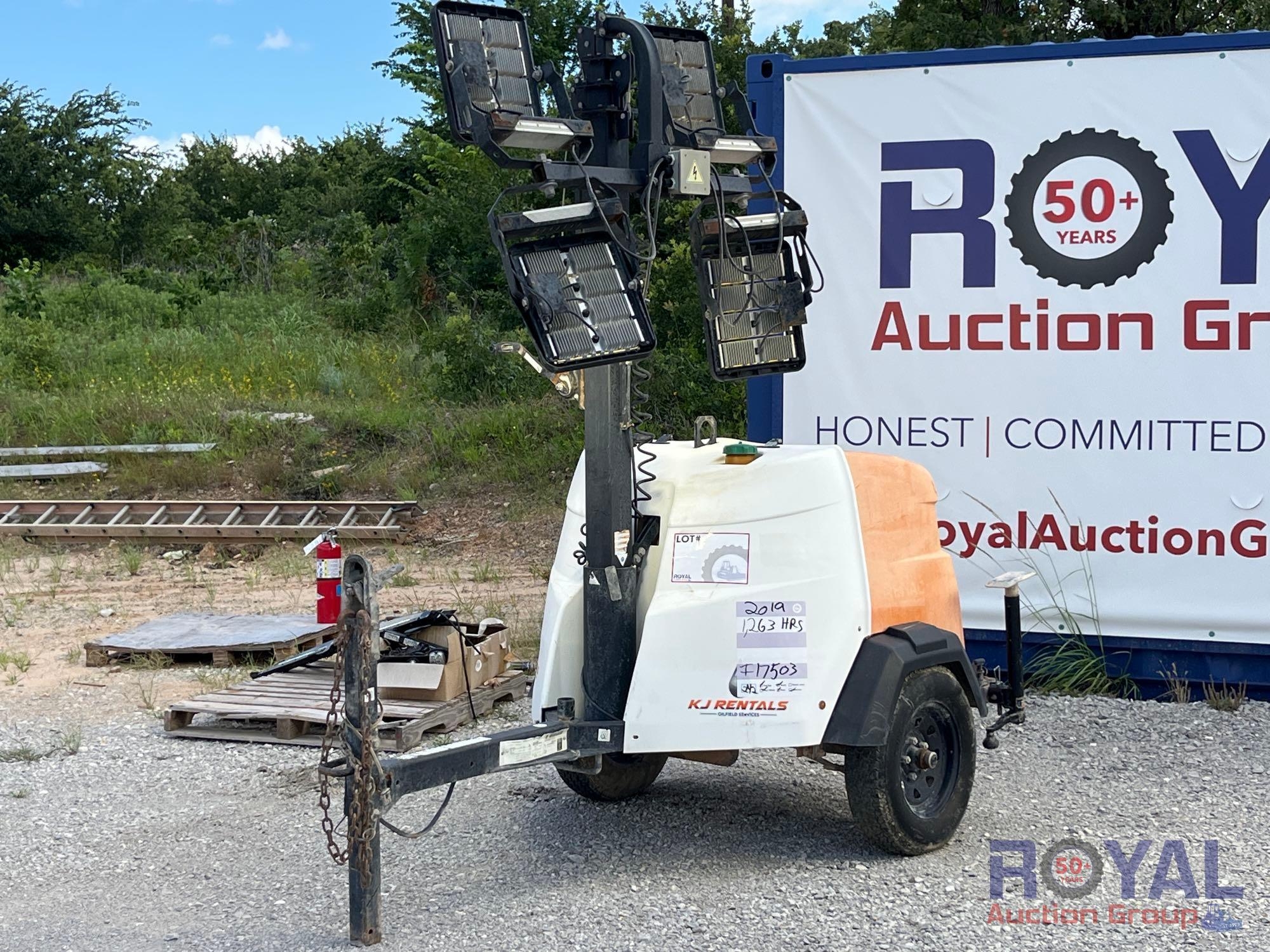 2019 Generac MLTS-1 2.4kW Towable LED Light Tower (A49461)