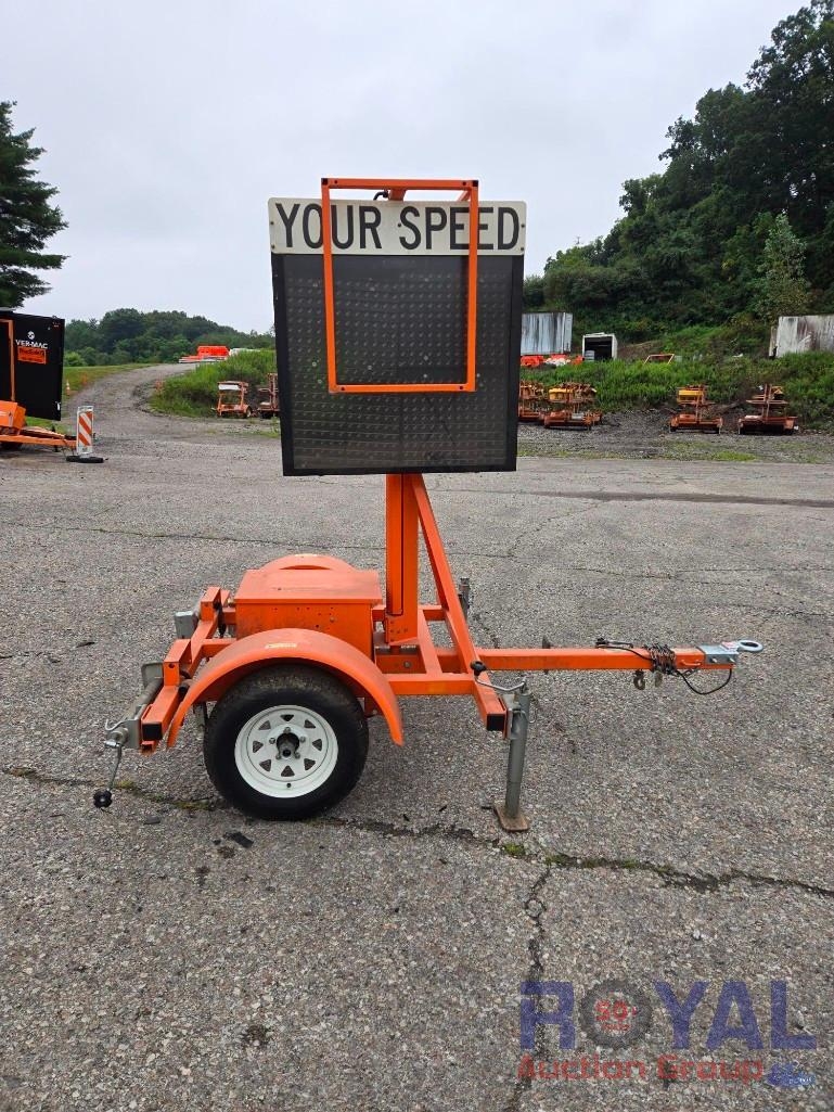 2017 Wanco WSDT Towable Compact Radar-Speed Trailer (A52377)