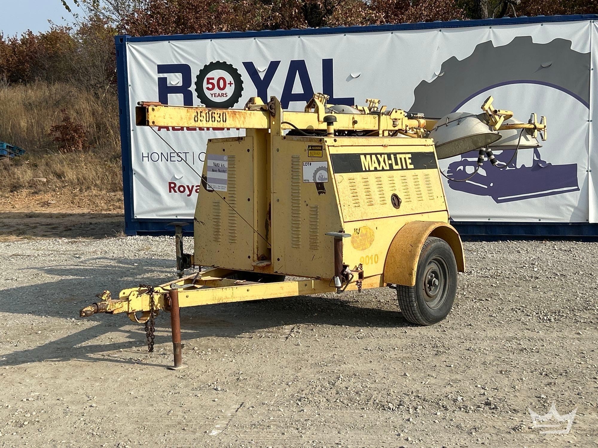 Towable light tower (A55973)