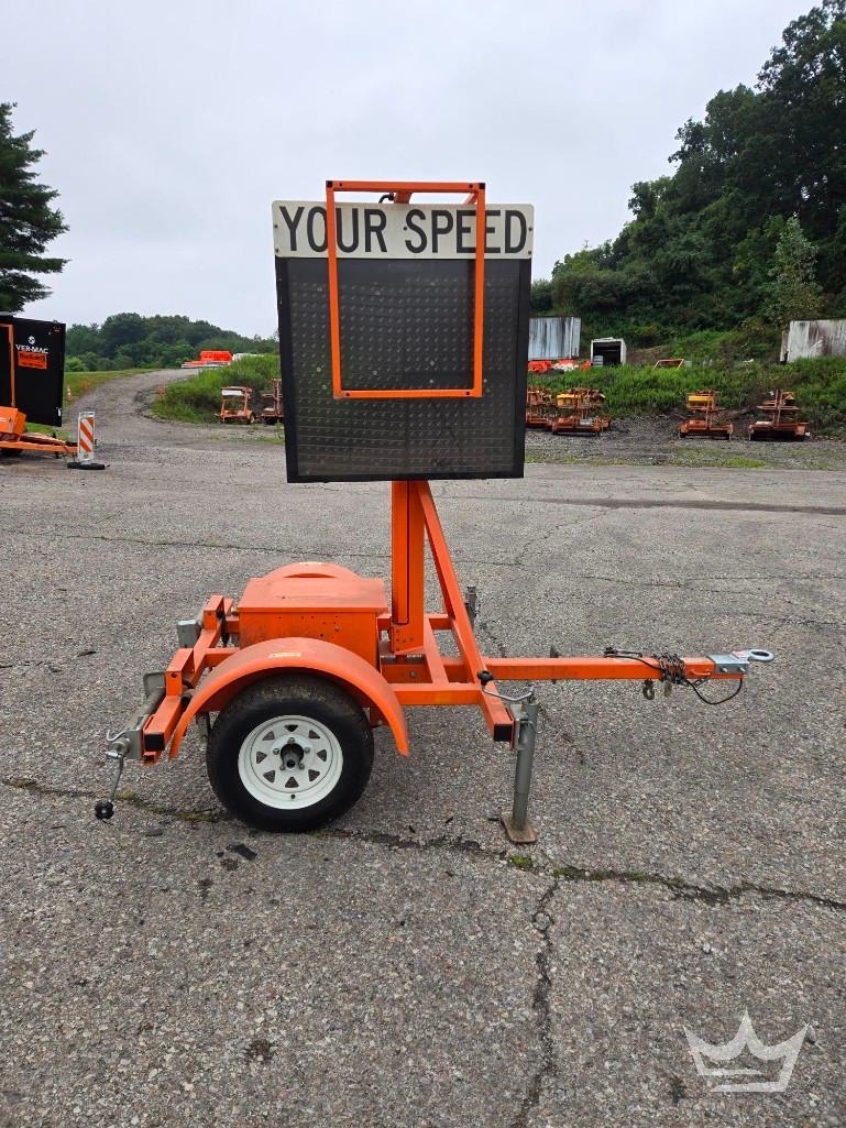 2017 Wanco WSDT3-S S/A Towable Radar-Speed Trailer (A55973)