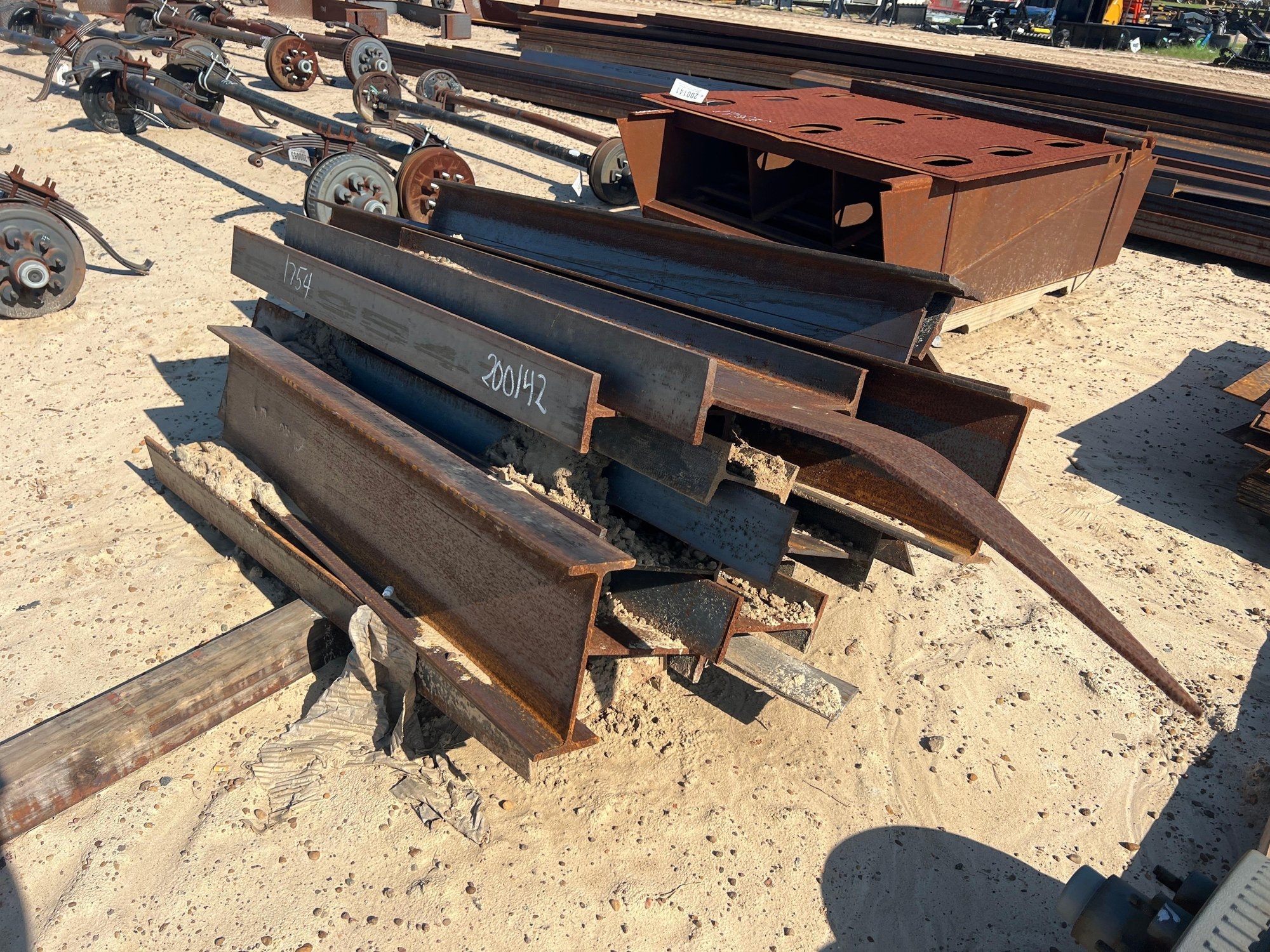 8" & 10" I BEAMS UP TO 80" LONG (A51247)