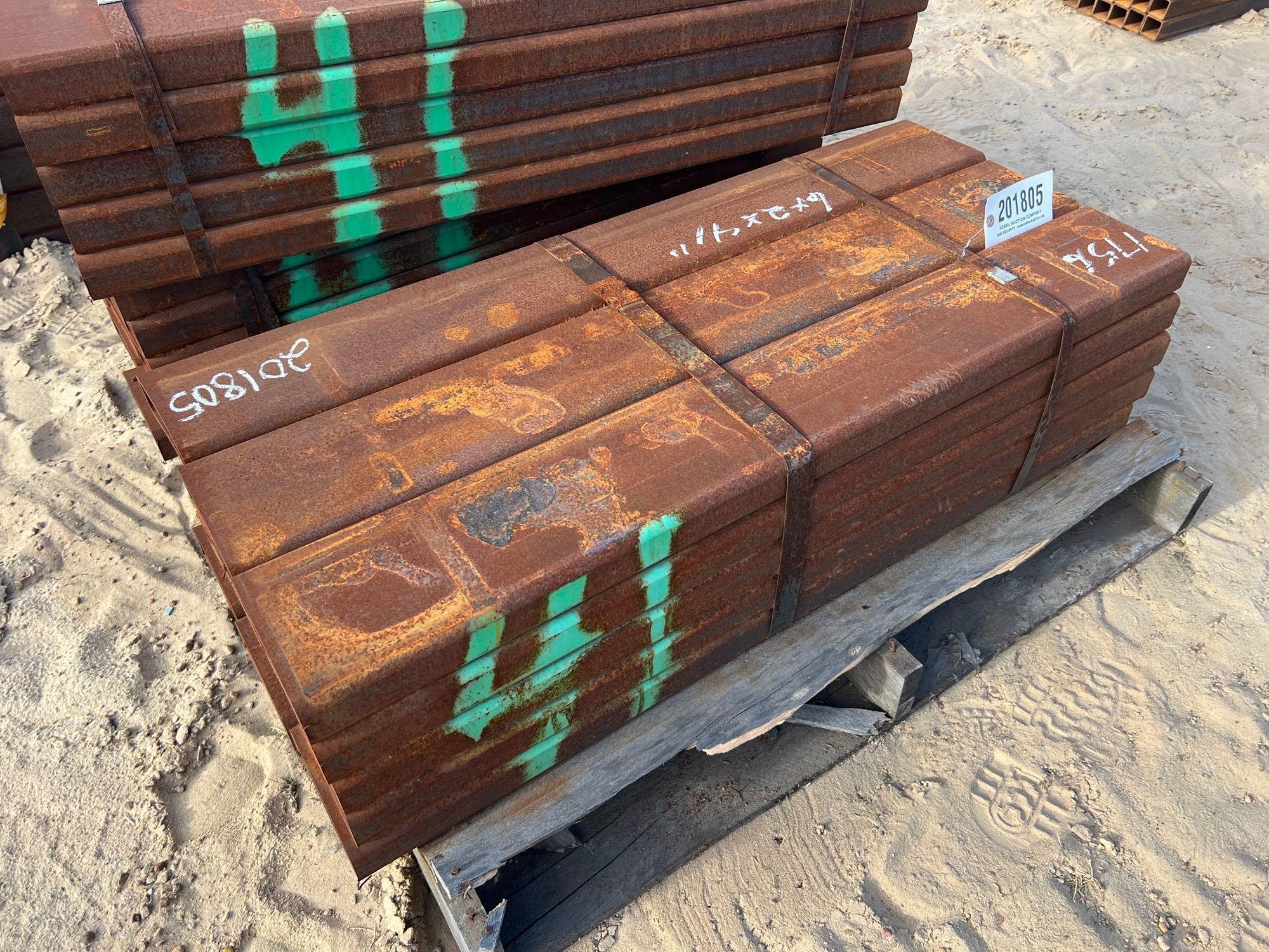 (15) 6" X 2" X 41" TUBING (A54756)