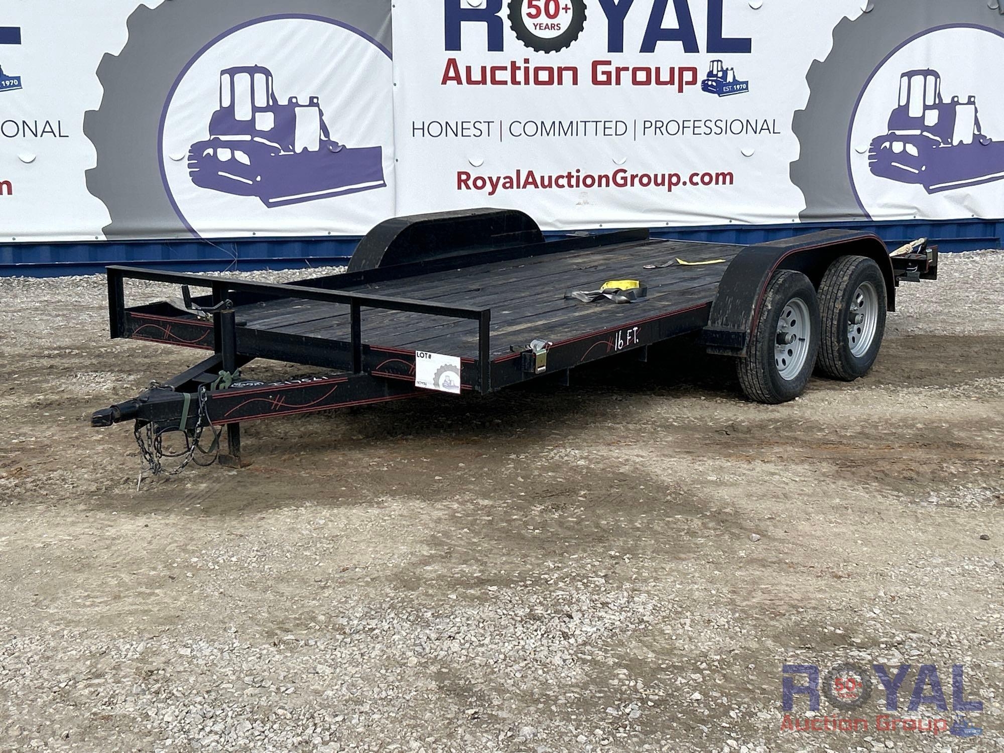 16ft T/A Flatbed Trailer (A52377)