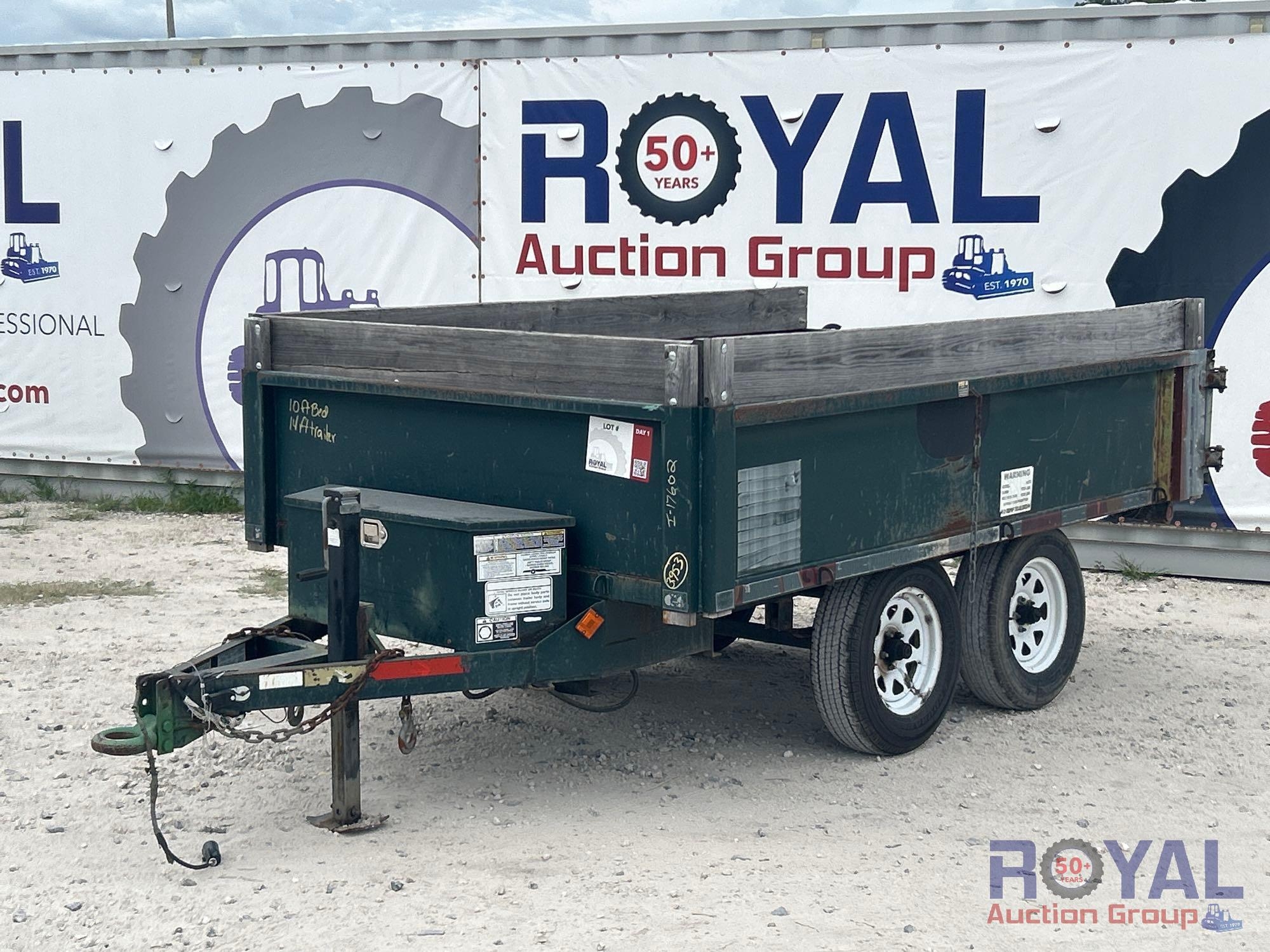 10ft T/A Dump Trailer (A51691)