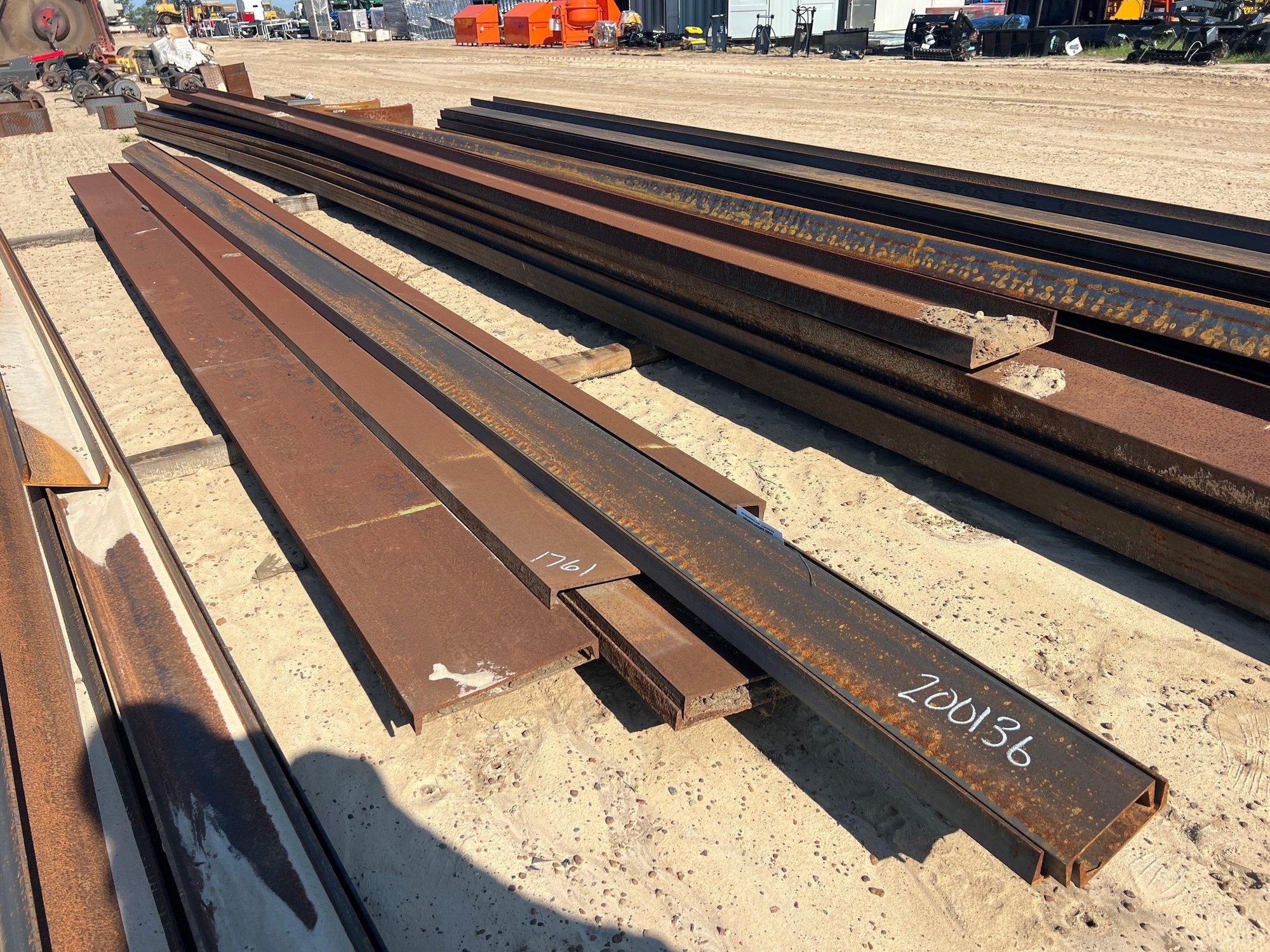 6" & 12" CHANNEL IRON UP TO 23 1/2' LONG (A51247)