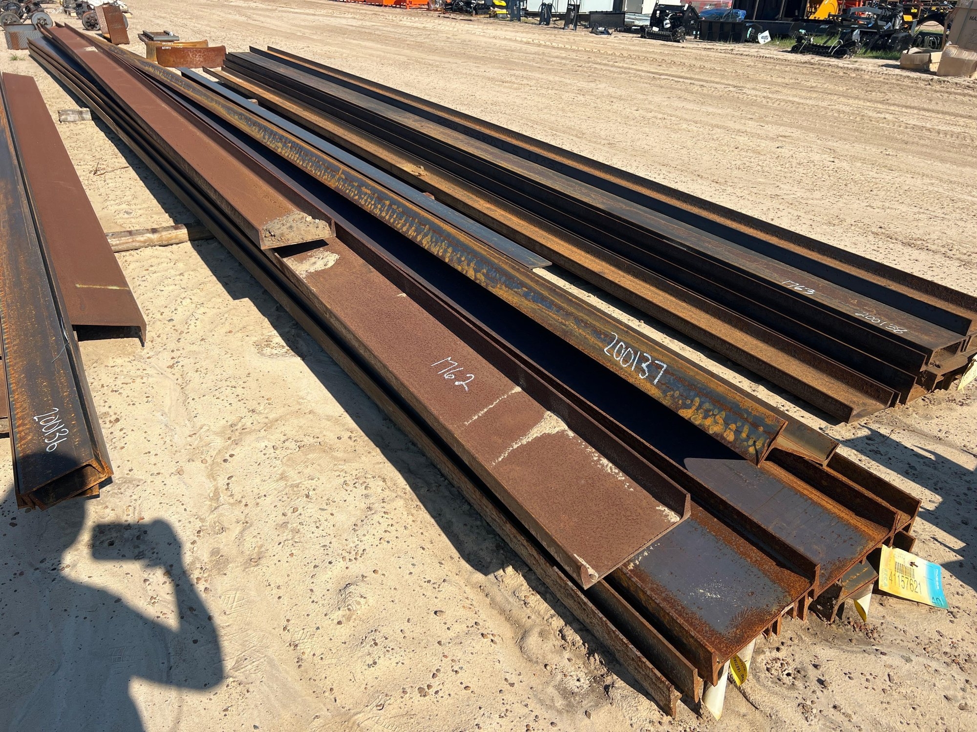 10" I BEAMS & 10" CHANNEL IRON UP TO 40' LONG (A51247)