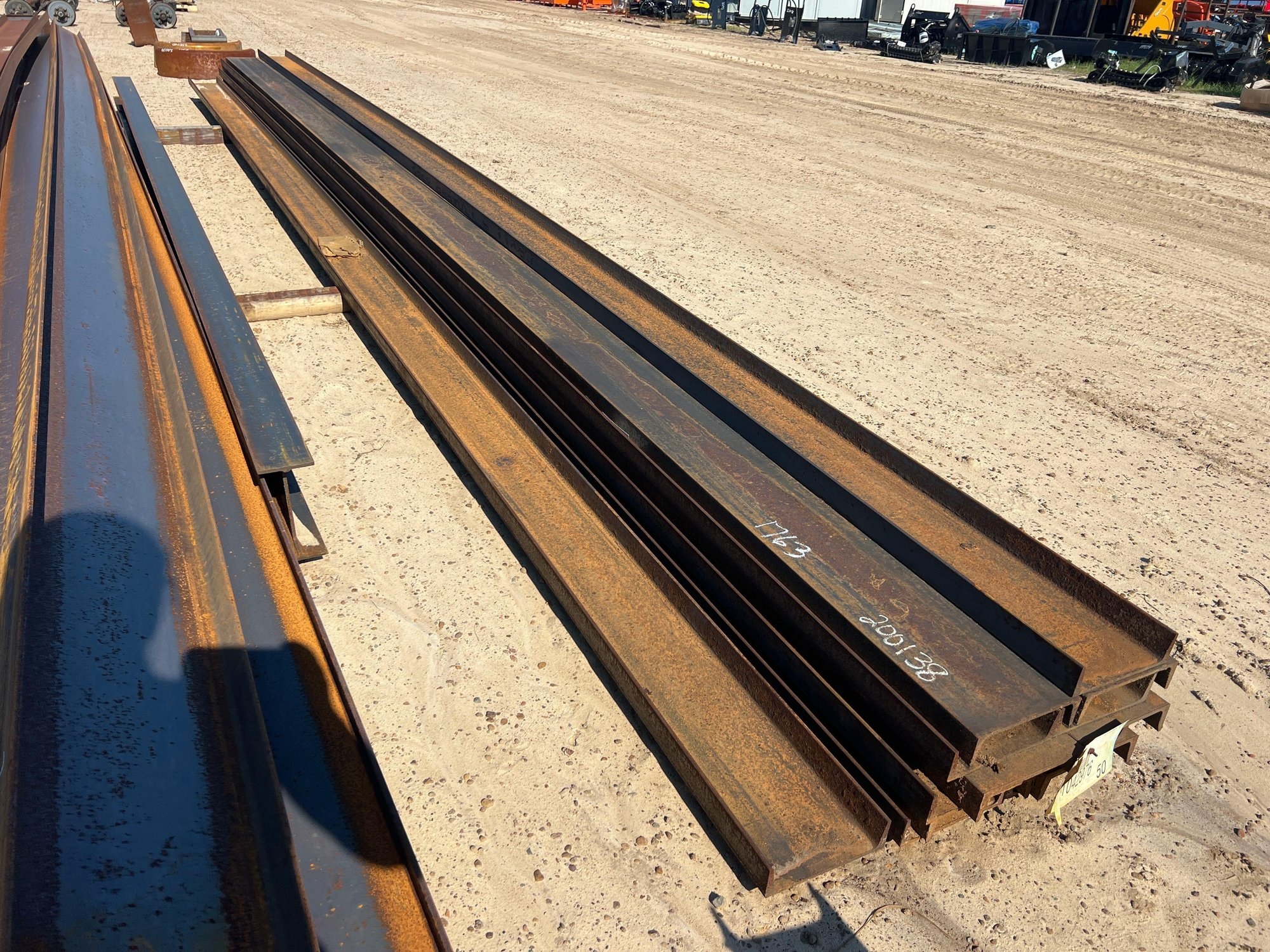 8" CHANNEL IRON UP TO 25' LONG (A51247)