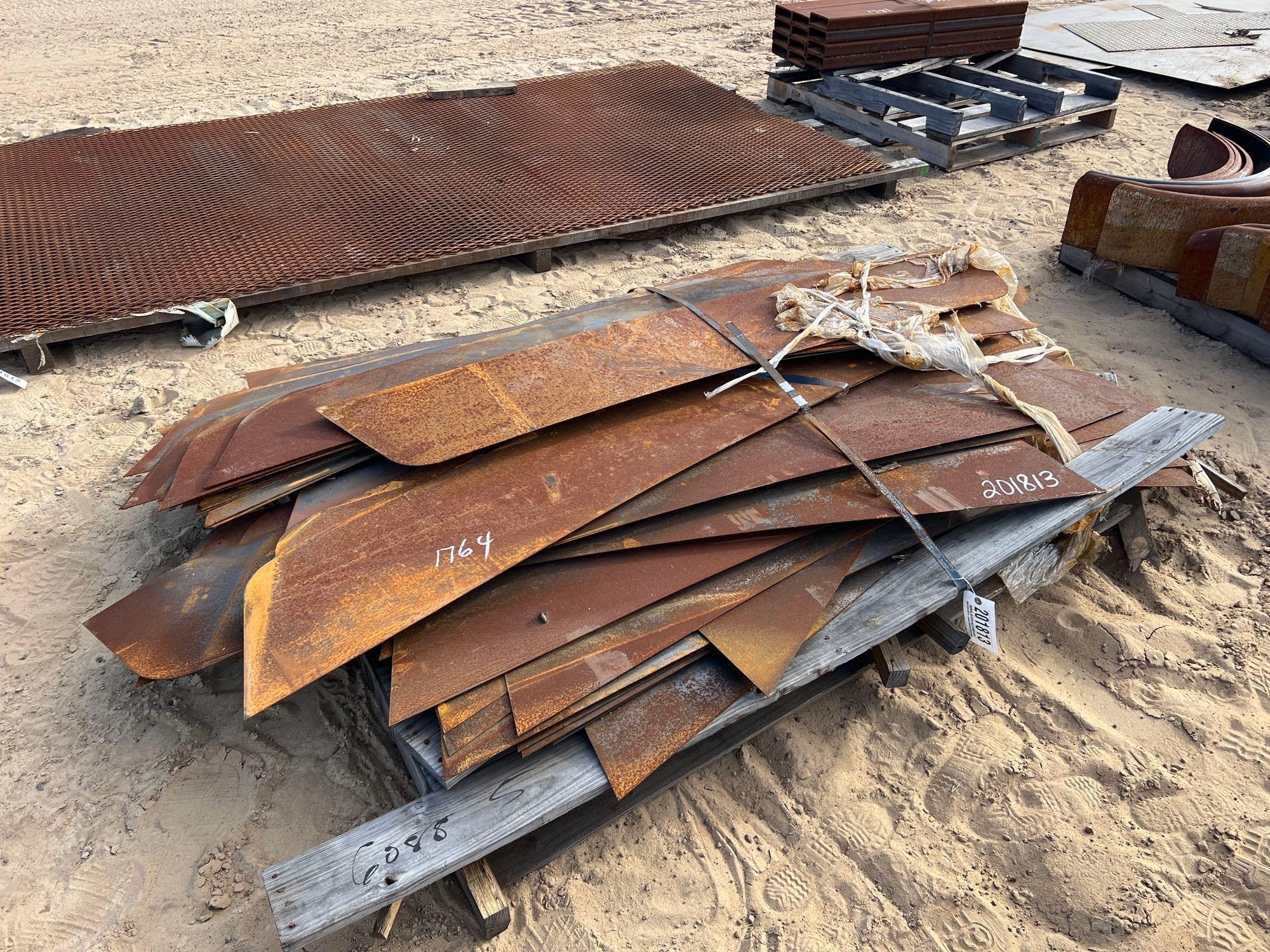 BUNDLE OF DOUBLE AXLE FENDER INSERTS (A54756)