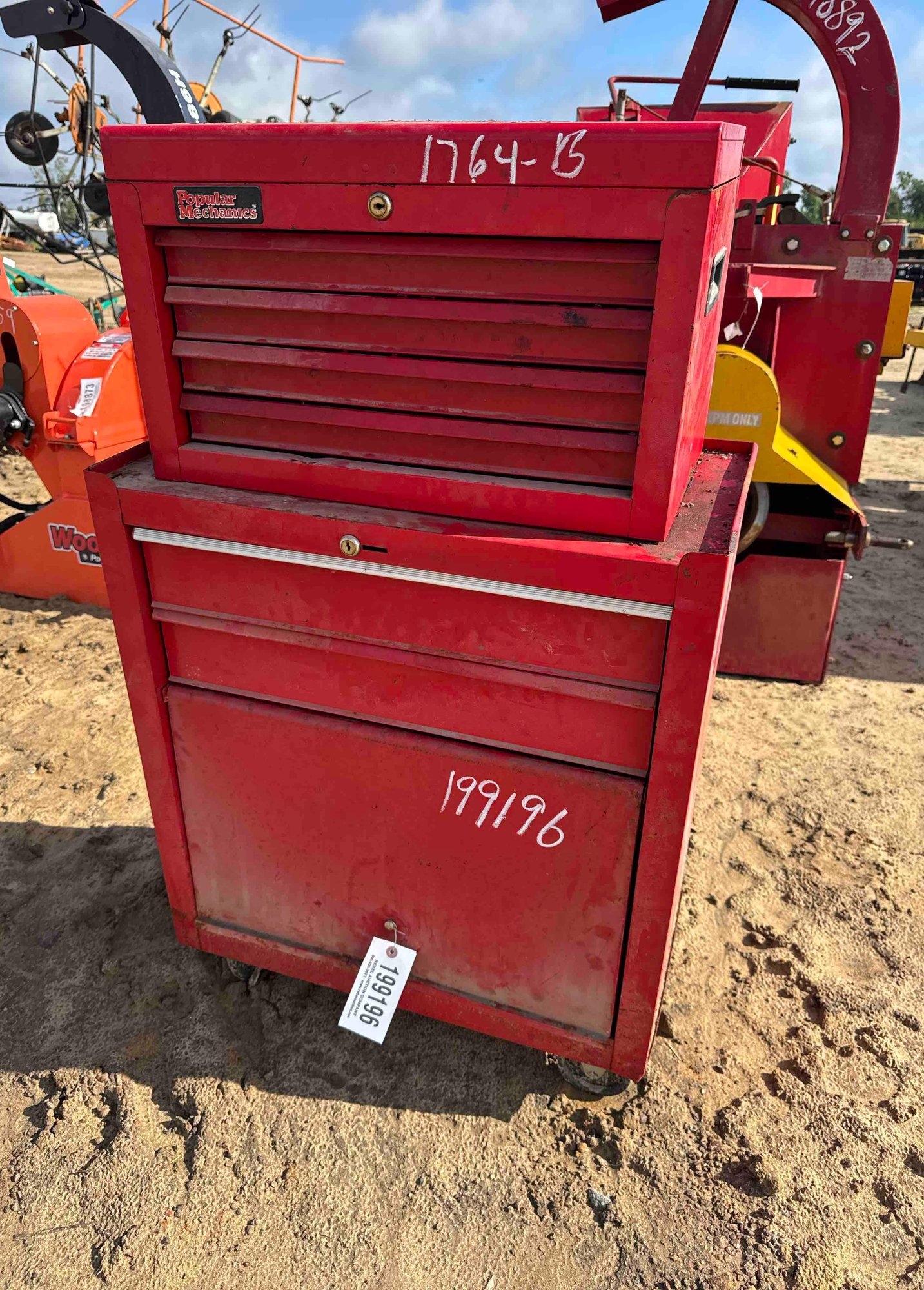 (7) DRAWER POPULAR MECHANICS ROLLING TOOLBOX (A51243)