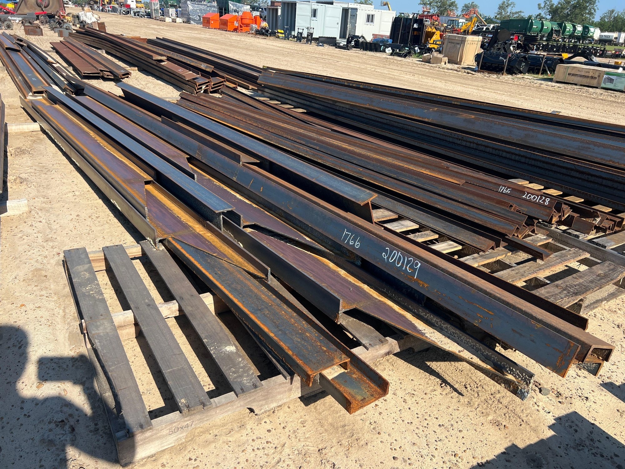 8" & 10" I BEAMS & 6" & 8" CHANNEL IRON UP TO 25' (A51247)