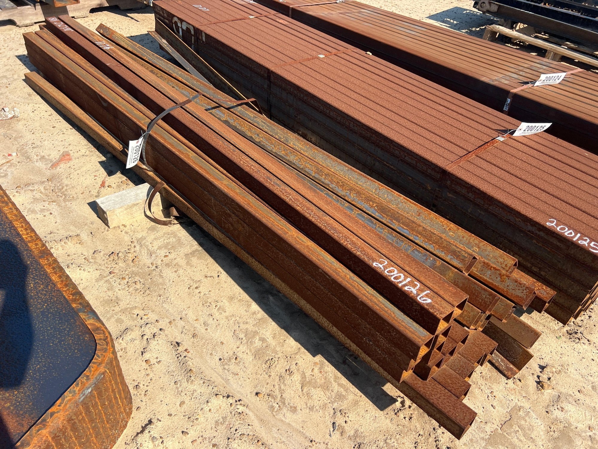 (APPROX 50) 2" X 2" X 97" TUBING (A51247)