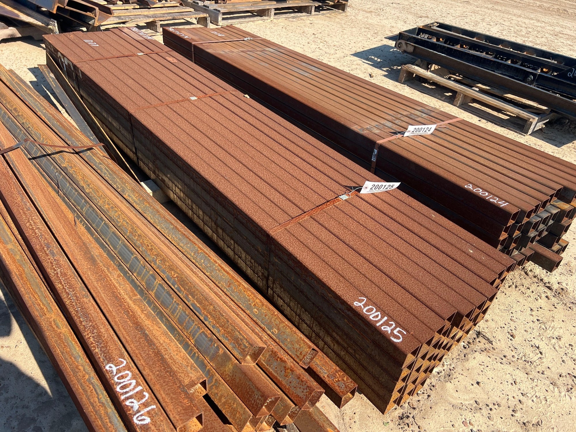 (APPROX 50) 2" X 2" X 97" TUBING (A51247)