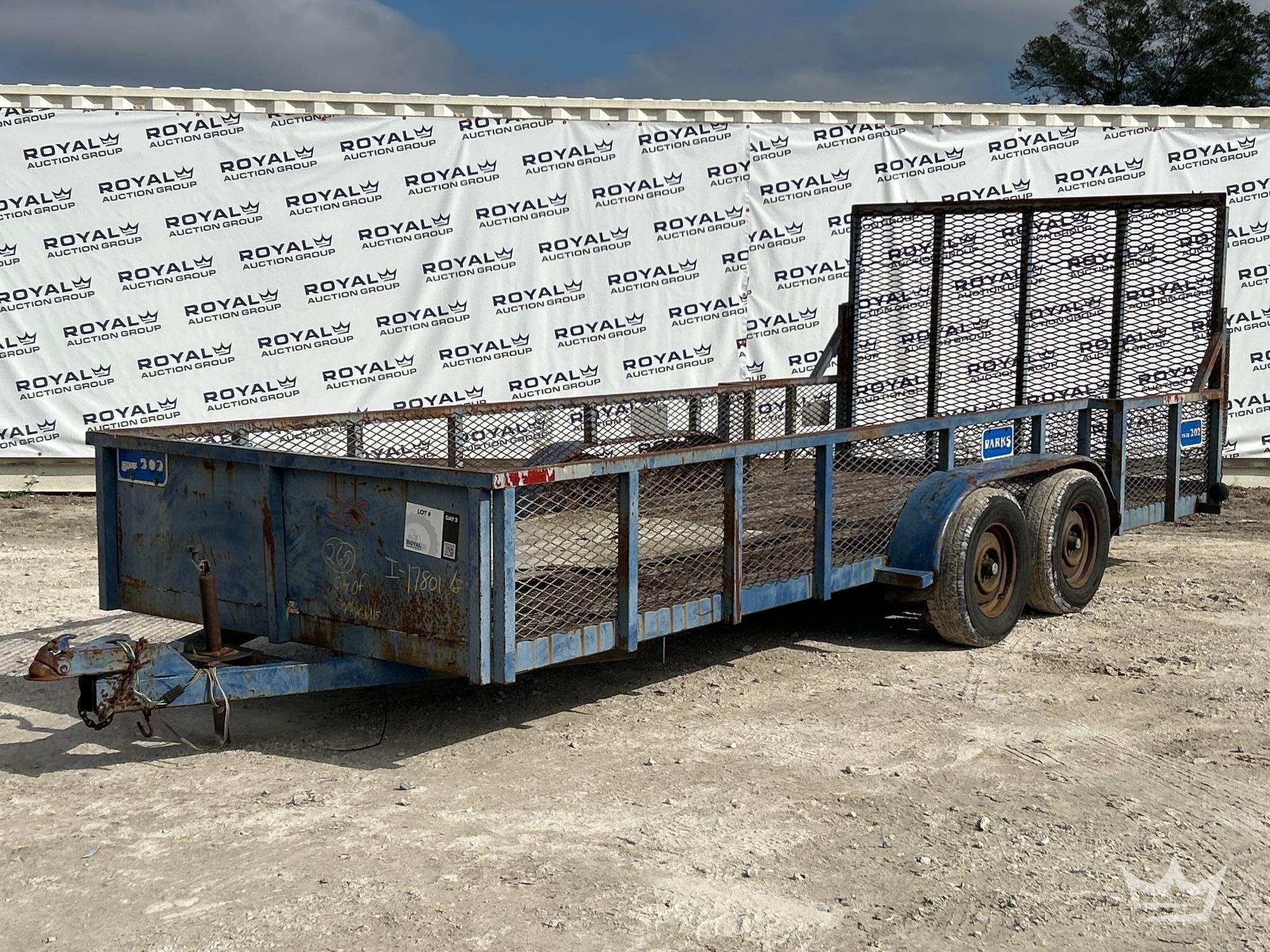 T/A Flatbed Trailer (A59231)