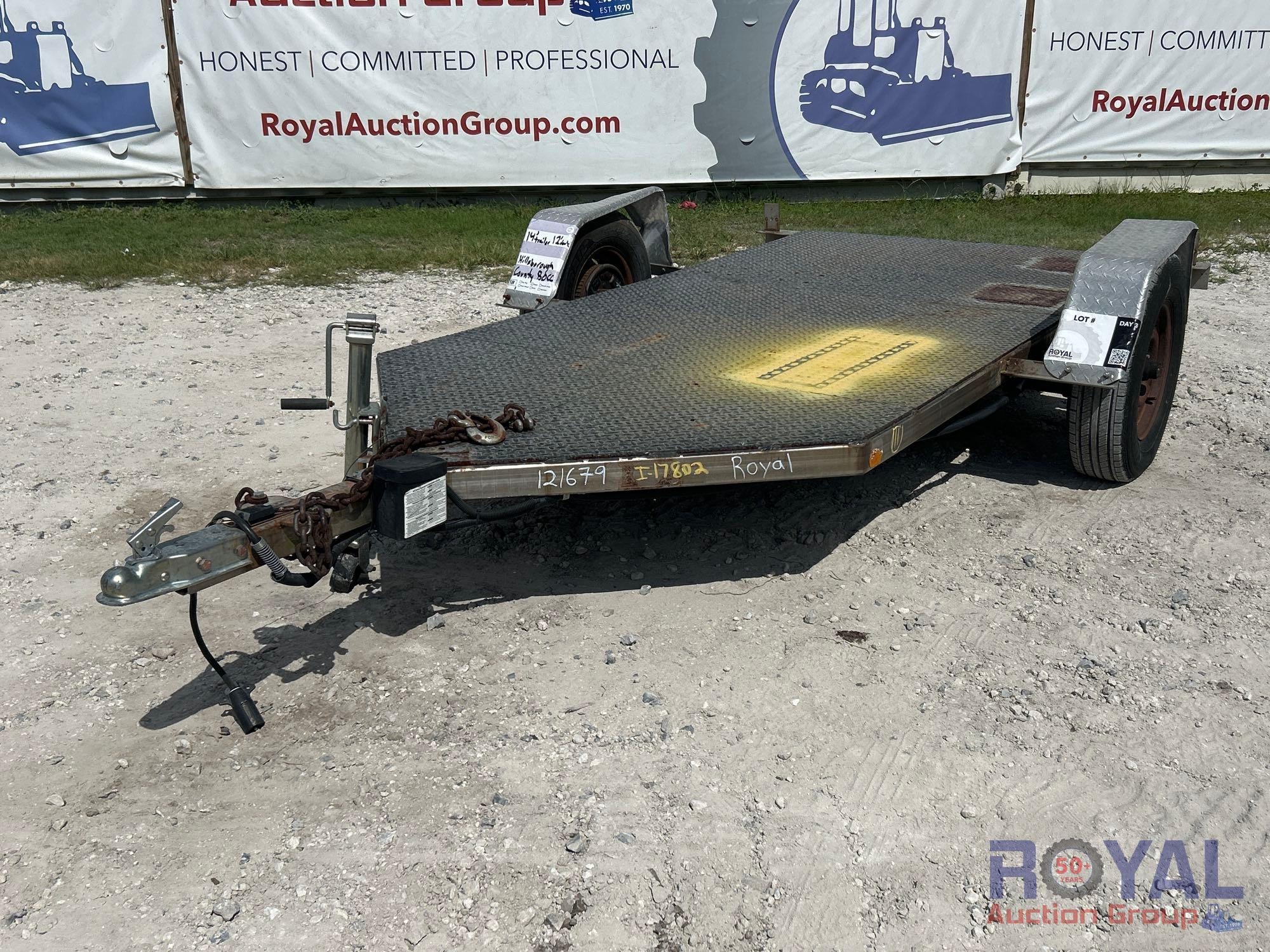 14ft trailer 12 ft deck (A51694)