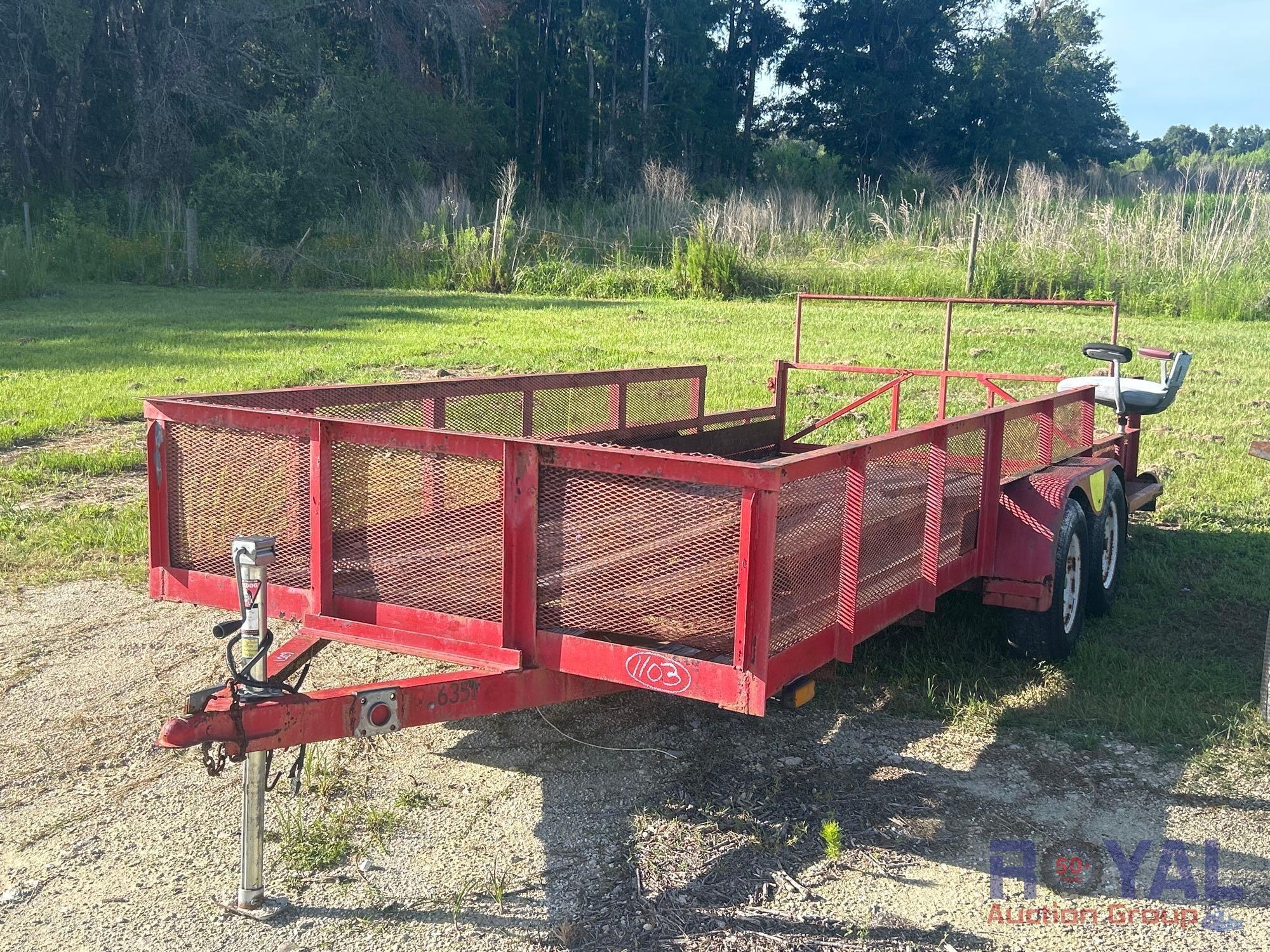 1993 Triple Crown 16ft.T/A Utility Trailer (A48082)