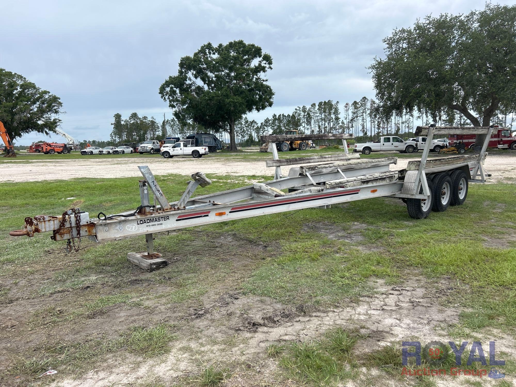 LoadMaster 23ft Tri-Axle Boat Trailer (A48082)