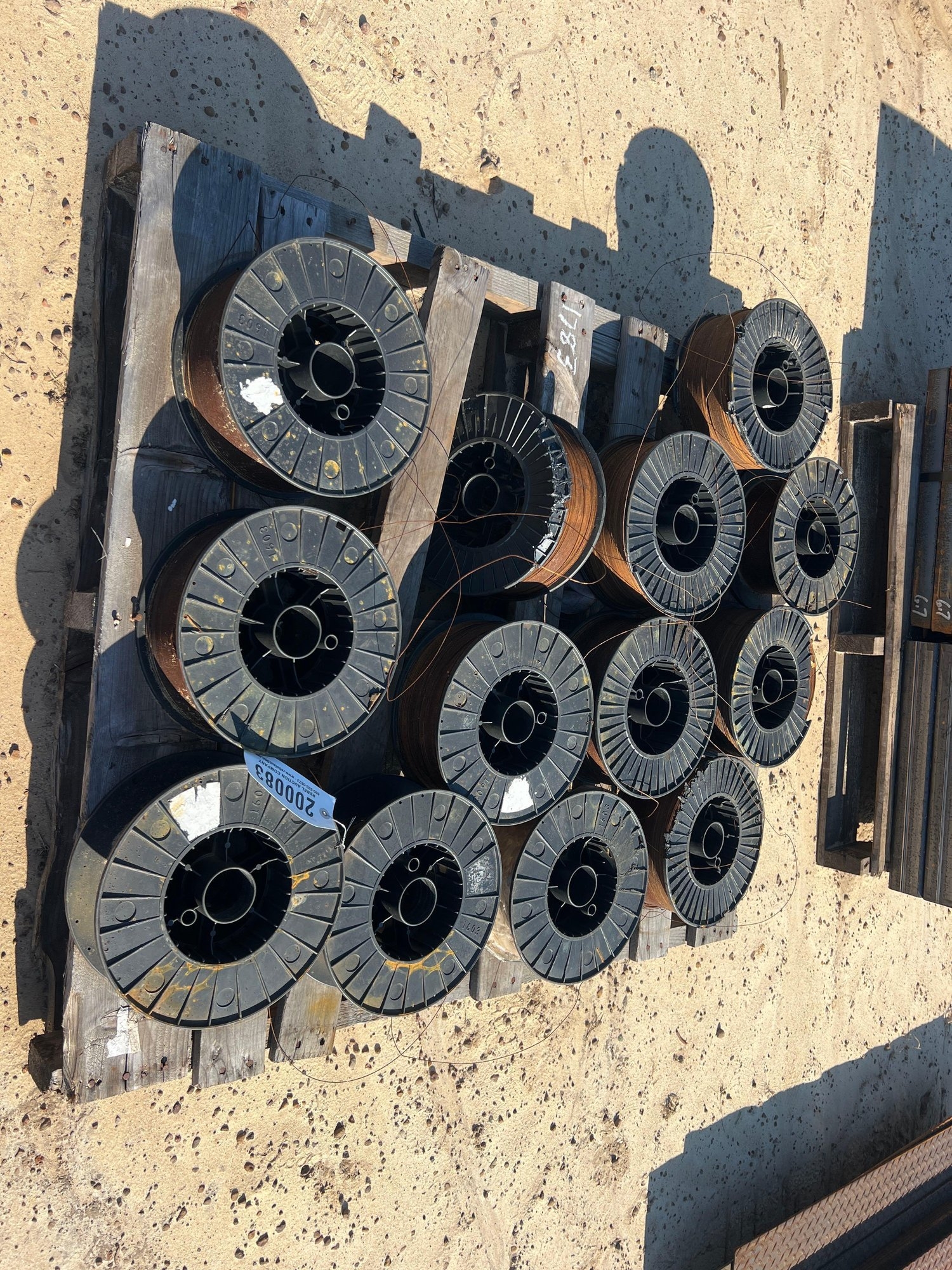 (12) ROLLS OF WELDING WIRE (A51247)