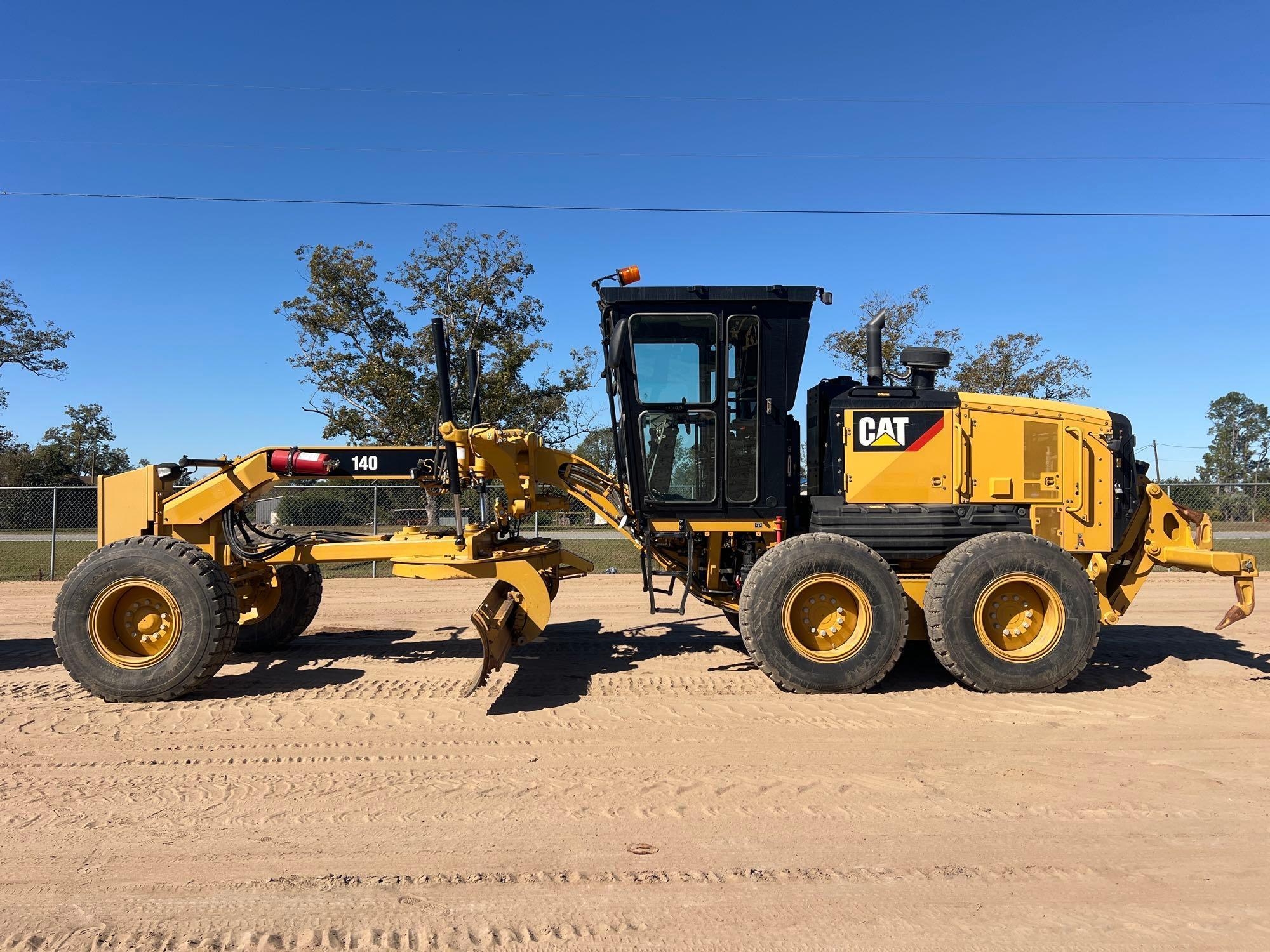 2019 CATERPILLAR 140 MOTORGRADER (A52707)