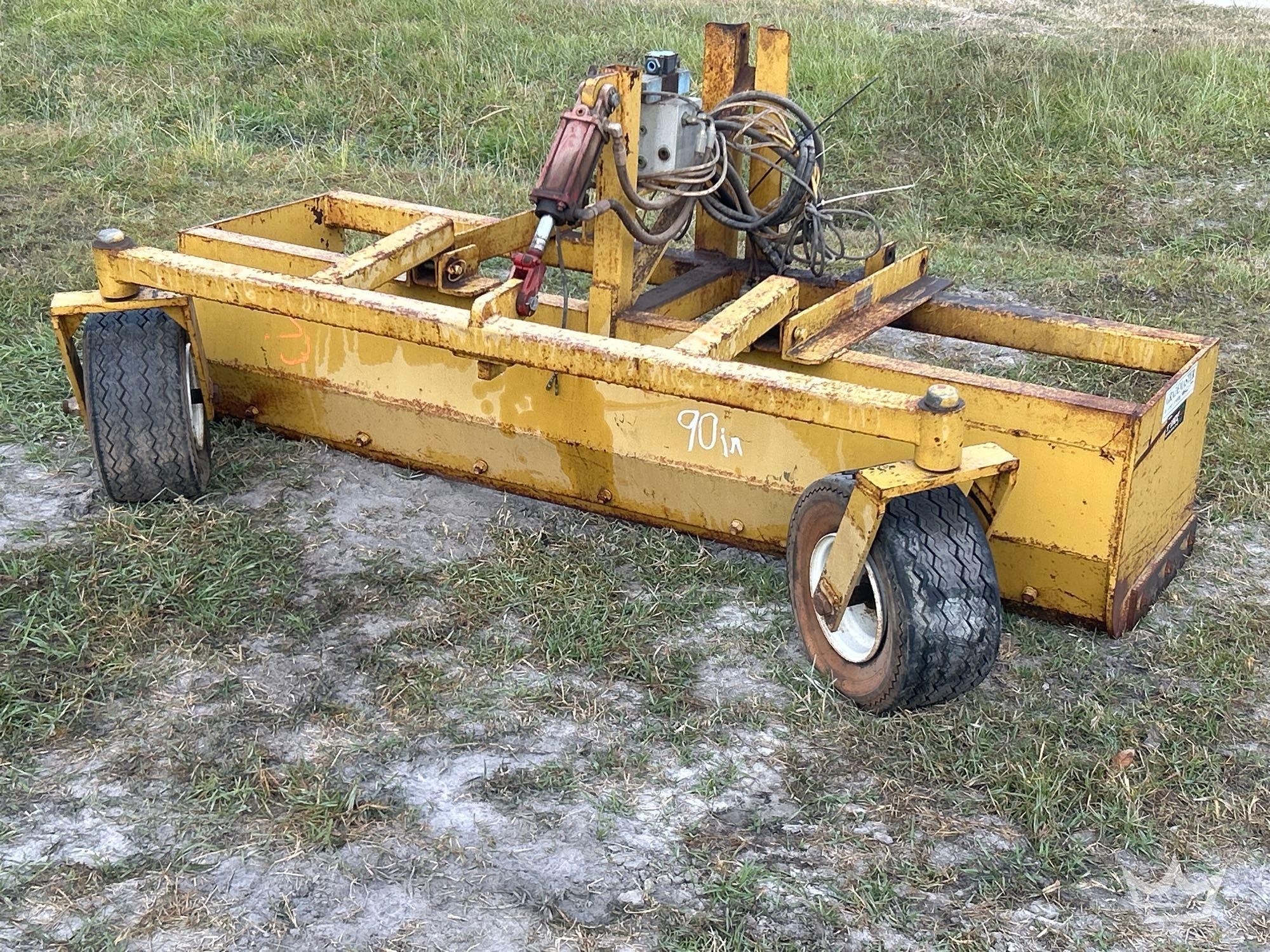 90in Hydraulic Box Blade Tractor Attachment (A55851)