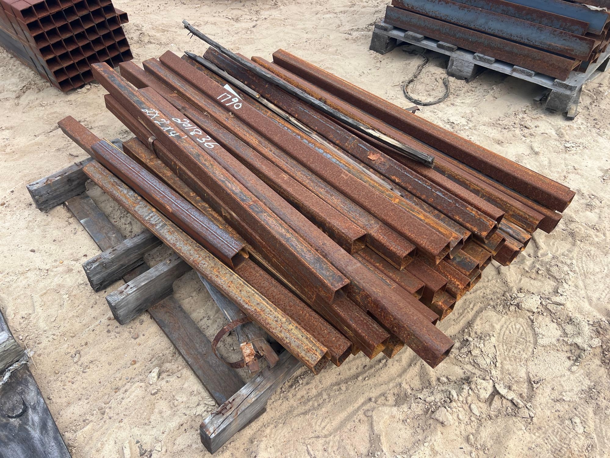 (35) 2" X 2" X 4' TUBING (A54756)