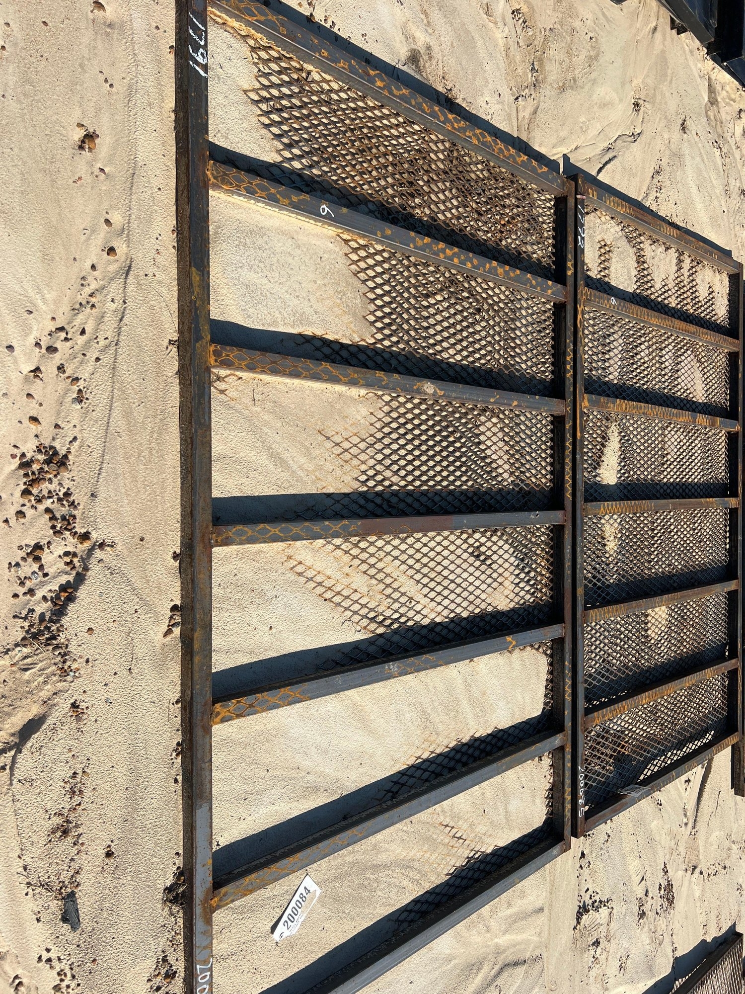 49" X 74" EXPANDED METAL RAMP GATE (A51247)