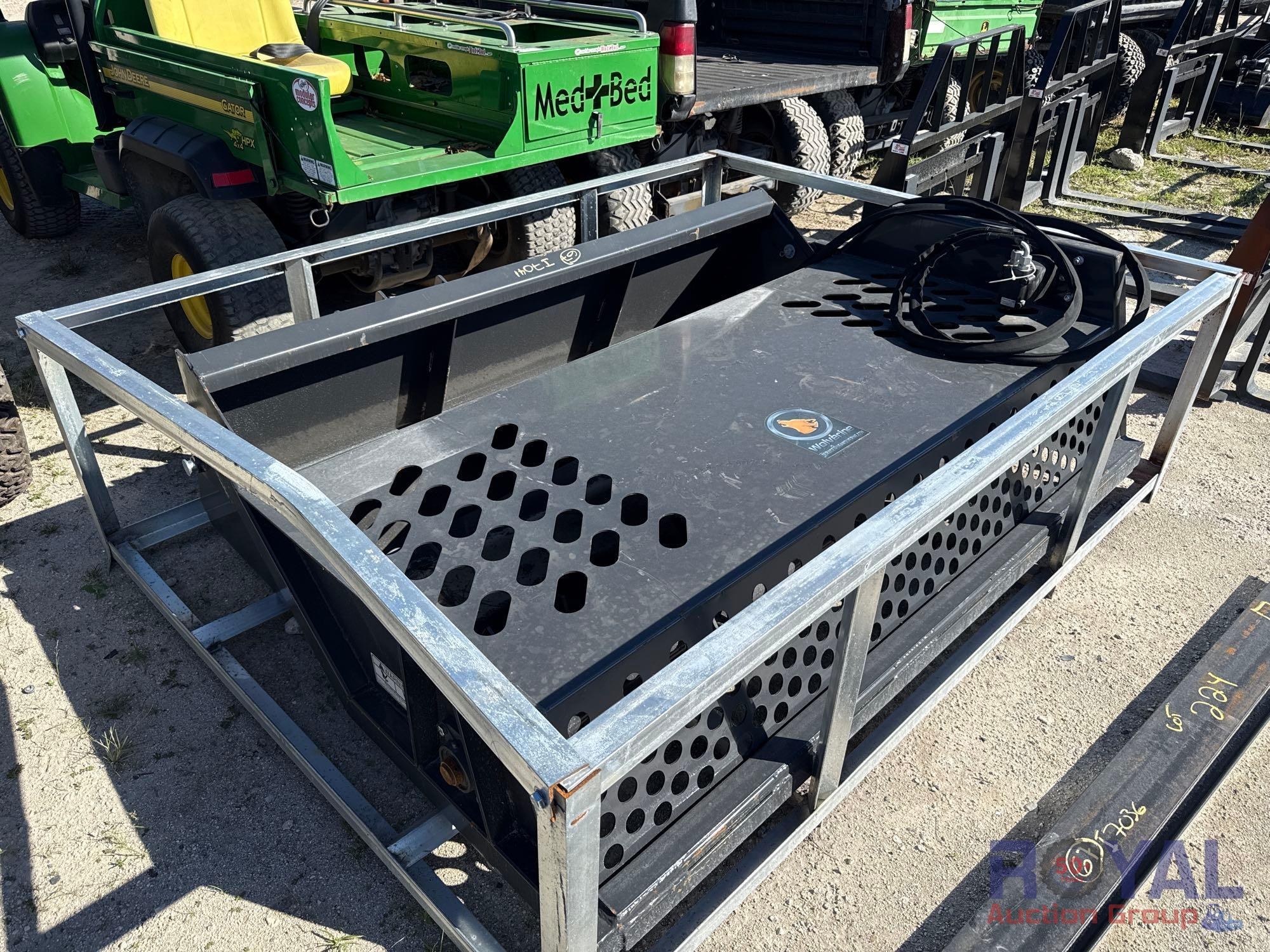 2025 Wolverine RCR-12-84W 84in Hydraulic Root Rake Skid Steer Attachment (A55787)