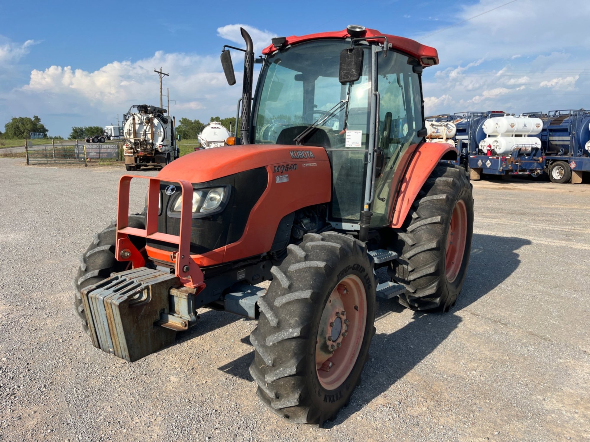 2007 KUBOTA M9540 TRACTOR (A53843)