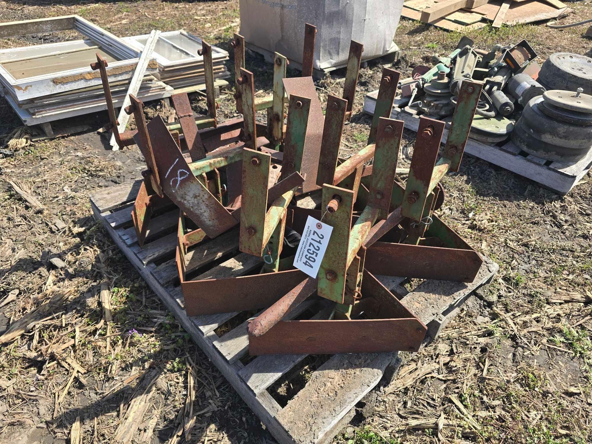 (10) MISC BEDDER PARTS (A63291)