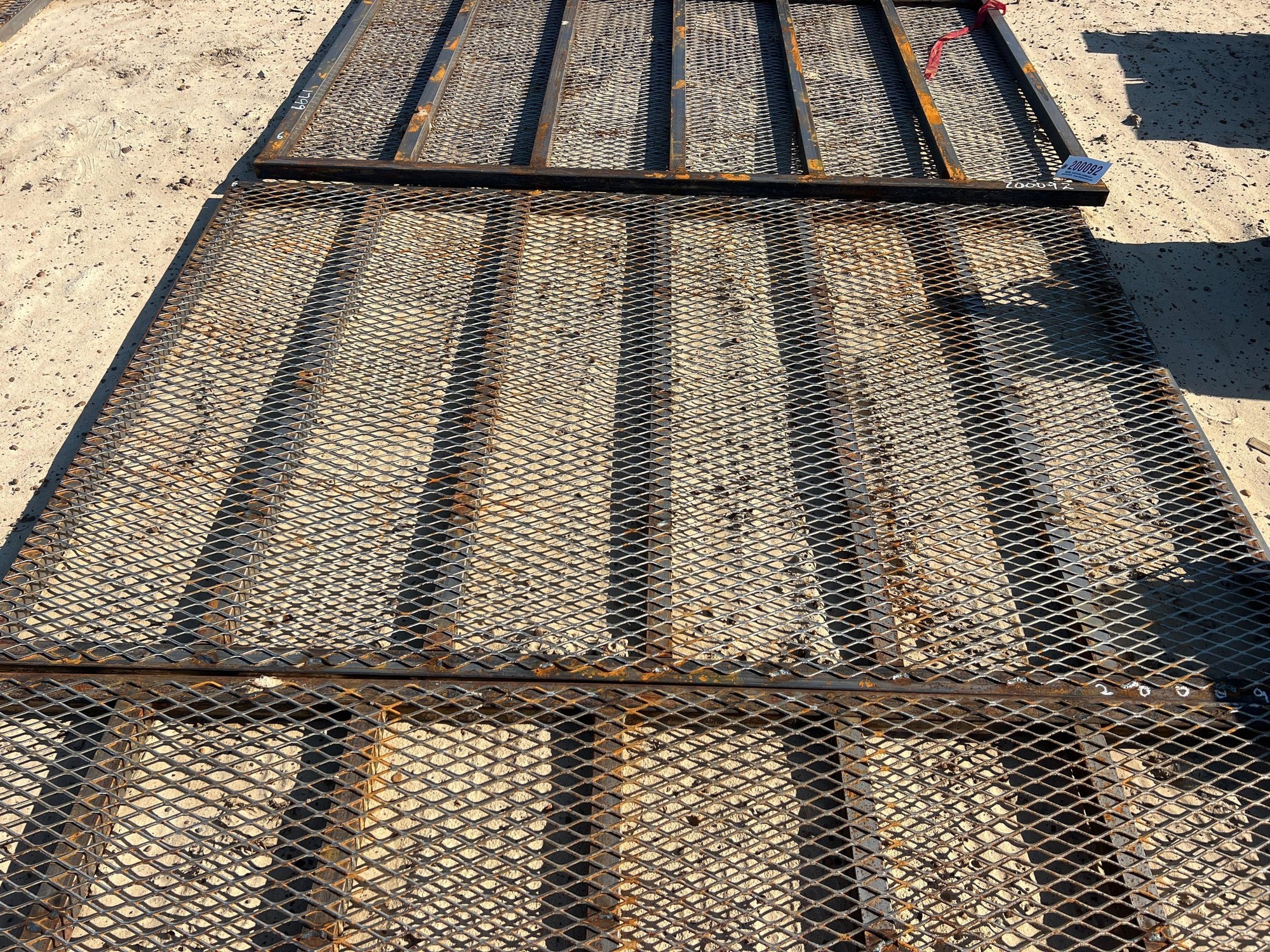 49" X 74" EXPANDED METAL RAMP GATE (A51247)