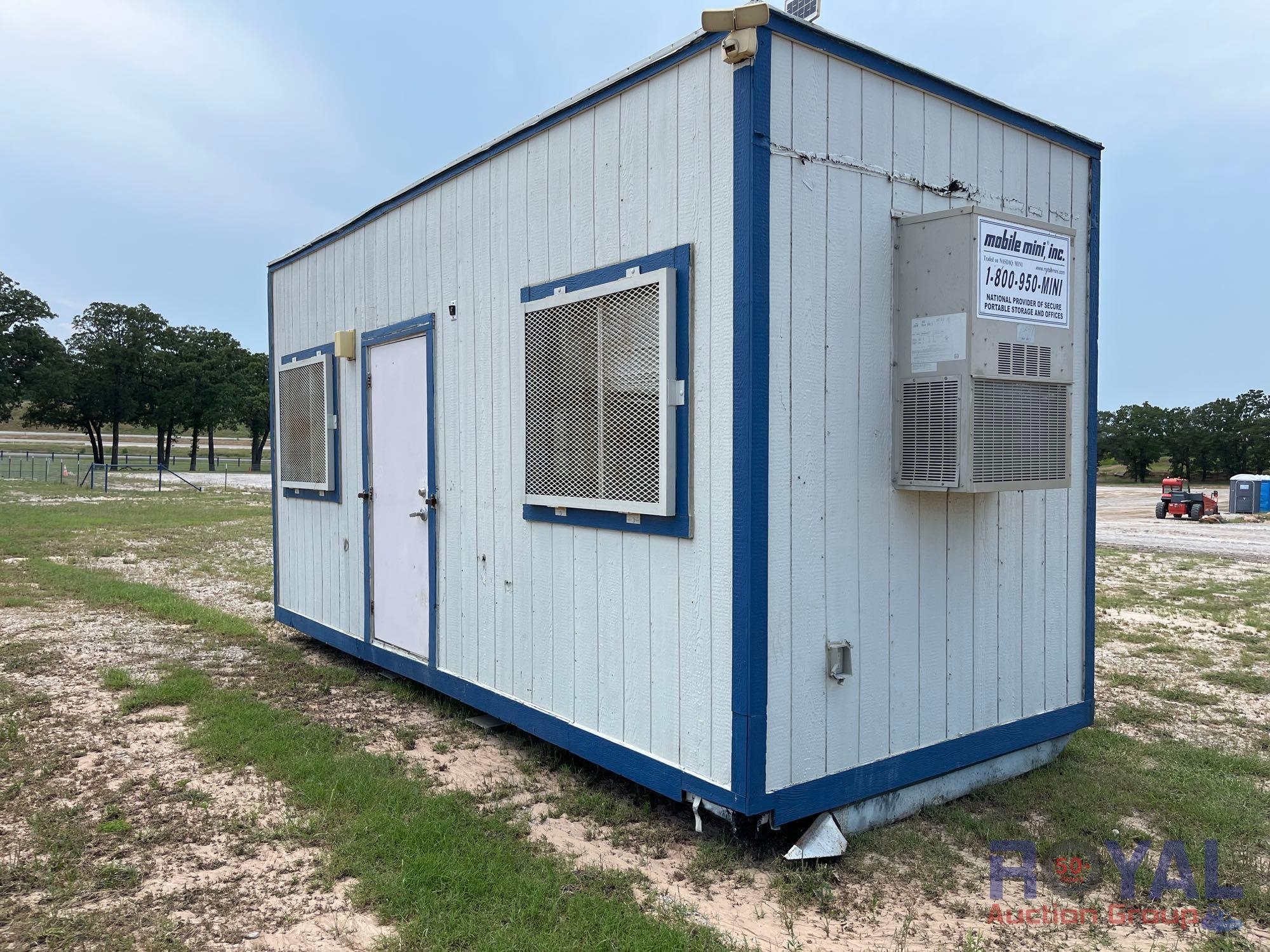 Blue Concrete Test Shed (A45336)