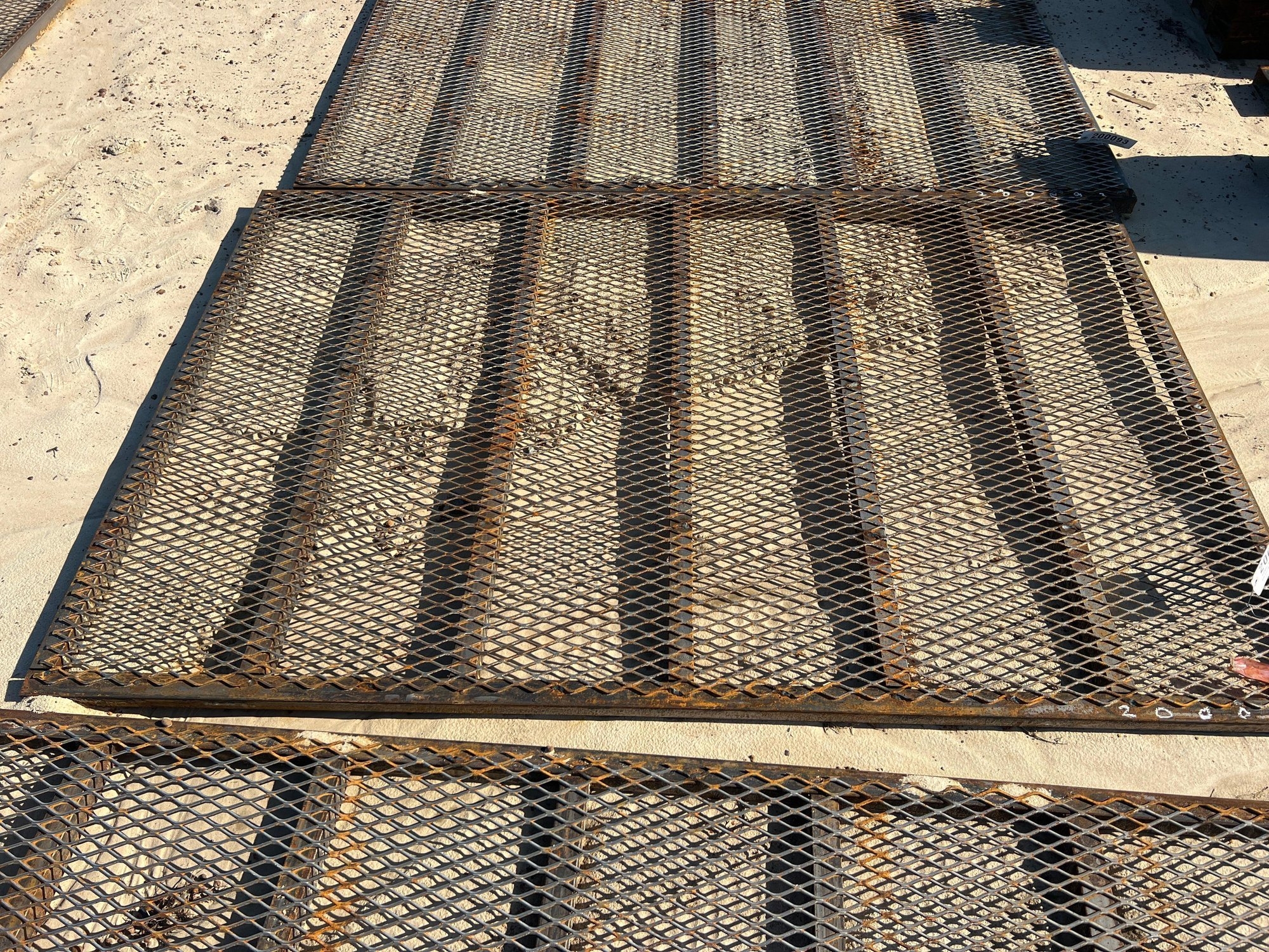 49" X 74" EXPANDED METAL RAMP GATE (A51247)