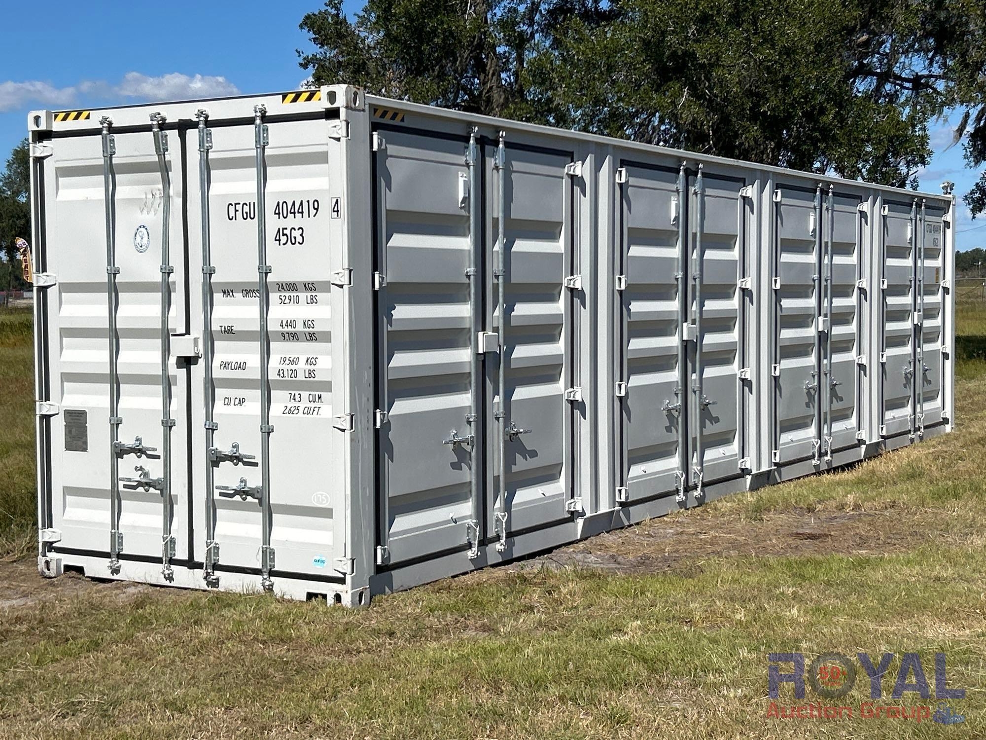 40ft 10-Door Shipping Container (A55851)