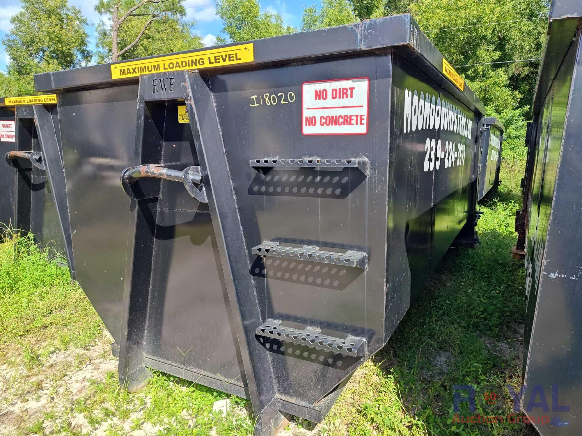 2023 54' Hooklift Dumpster 20 Cubic Yard (A55788)