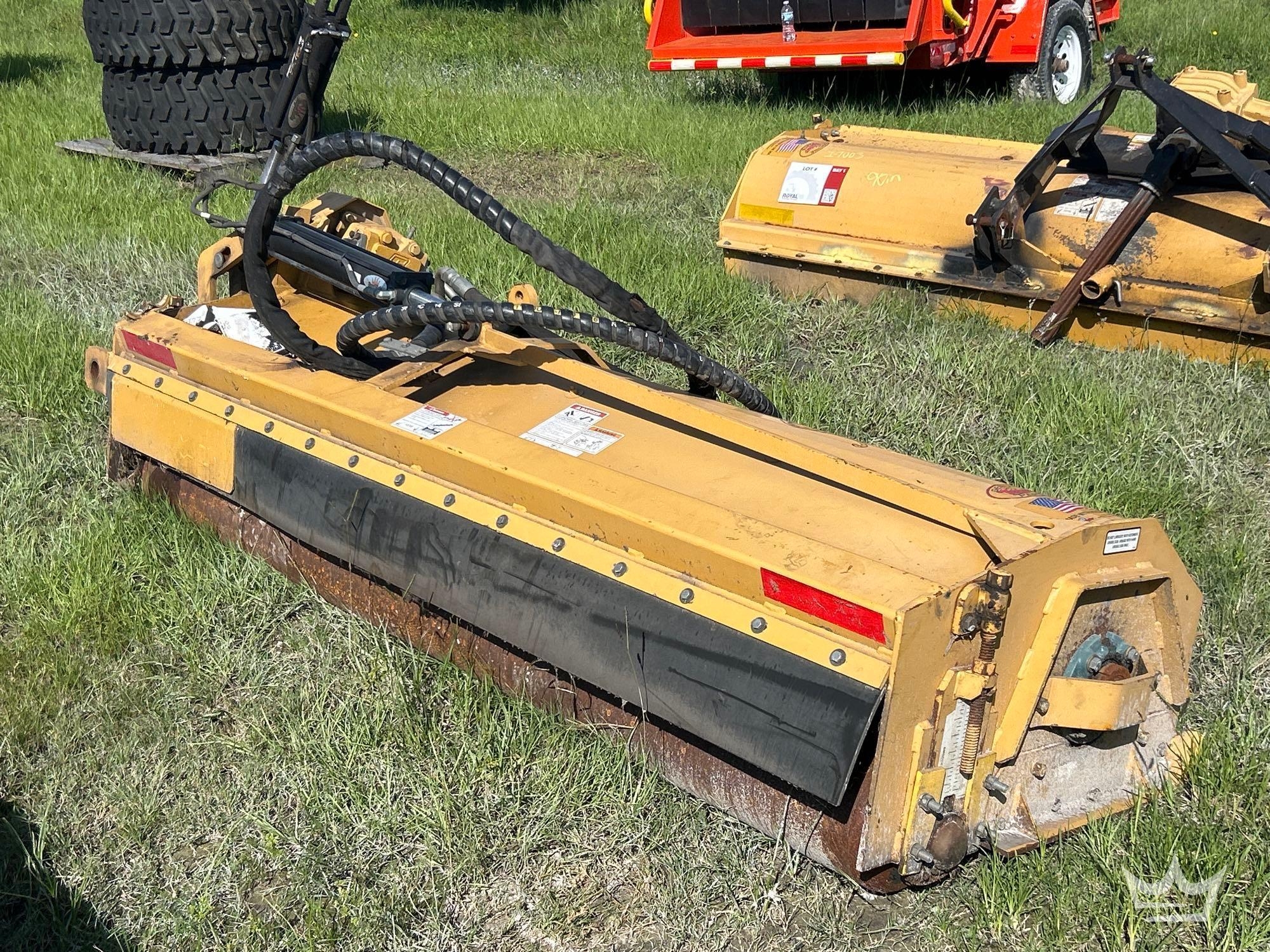 Tiger Mowers 80in Super Duty Twin Flail Mower Tractor Attachment (A55851)